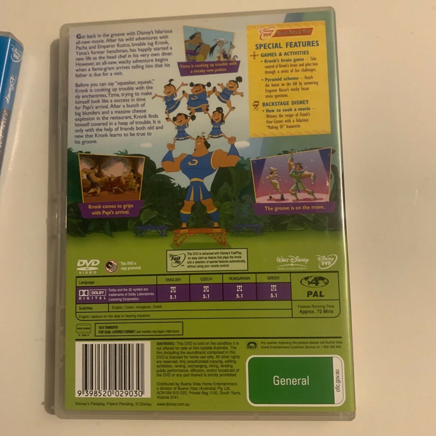 The Emperor's New Groove / The Emperor's New Groove 2: Kronk's New Groove DVD