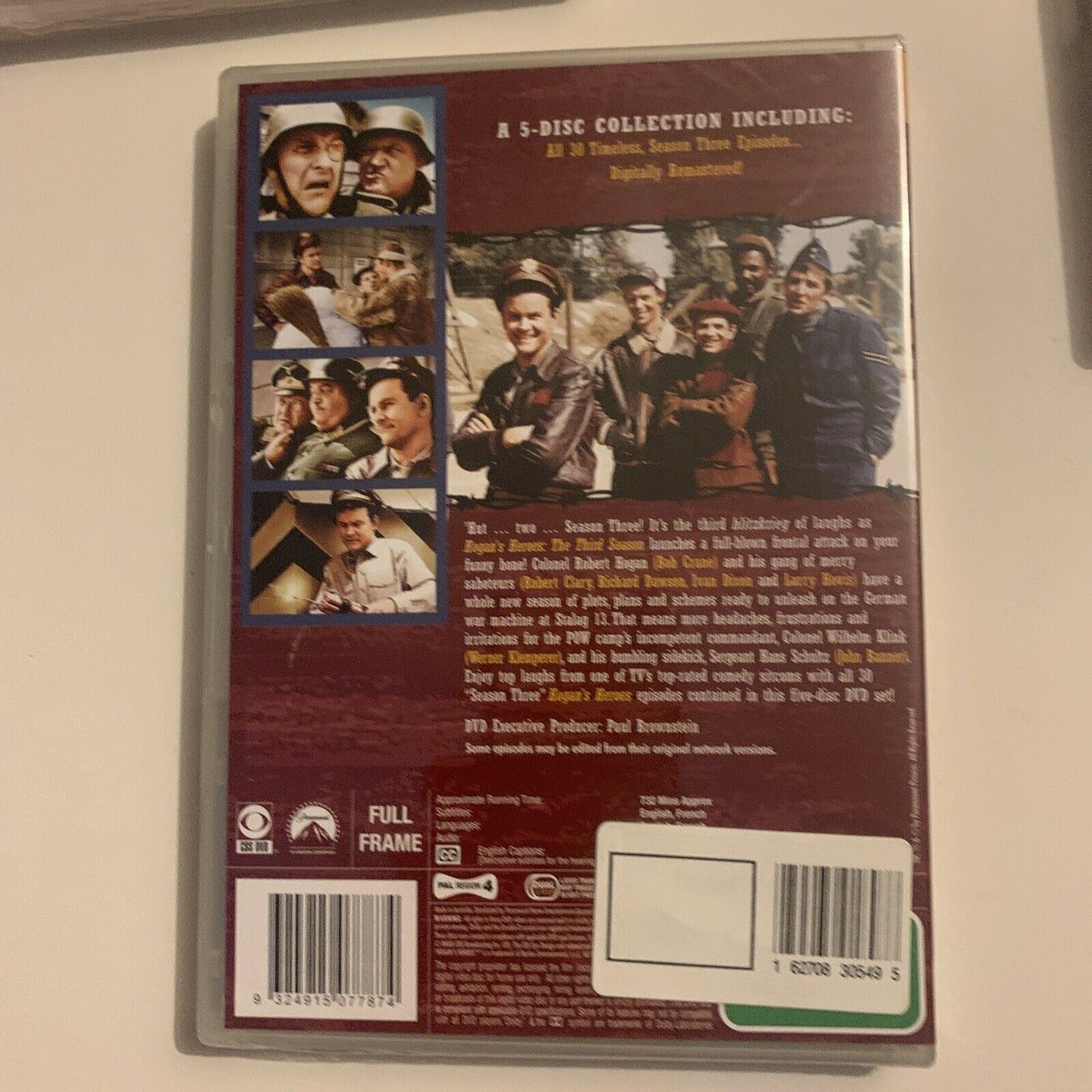 Hogan's Heroes : Season 1,2,3 (DVD, 1968, 15-Disc) Region 4