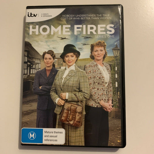 Home Fires - Series 1 (DVD, 2015, 2-Disc) Clare Calbraith. Region 4