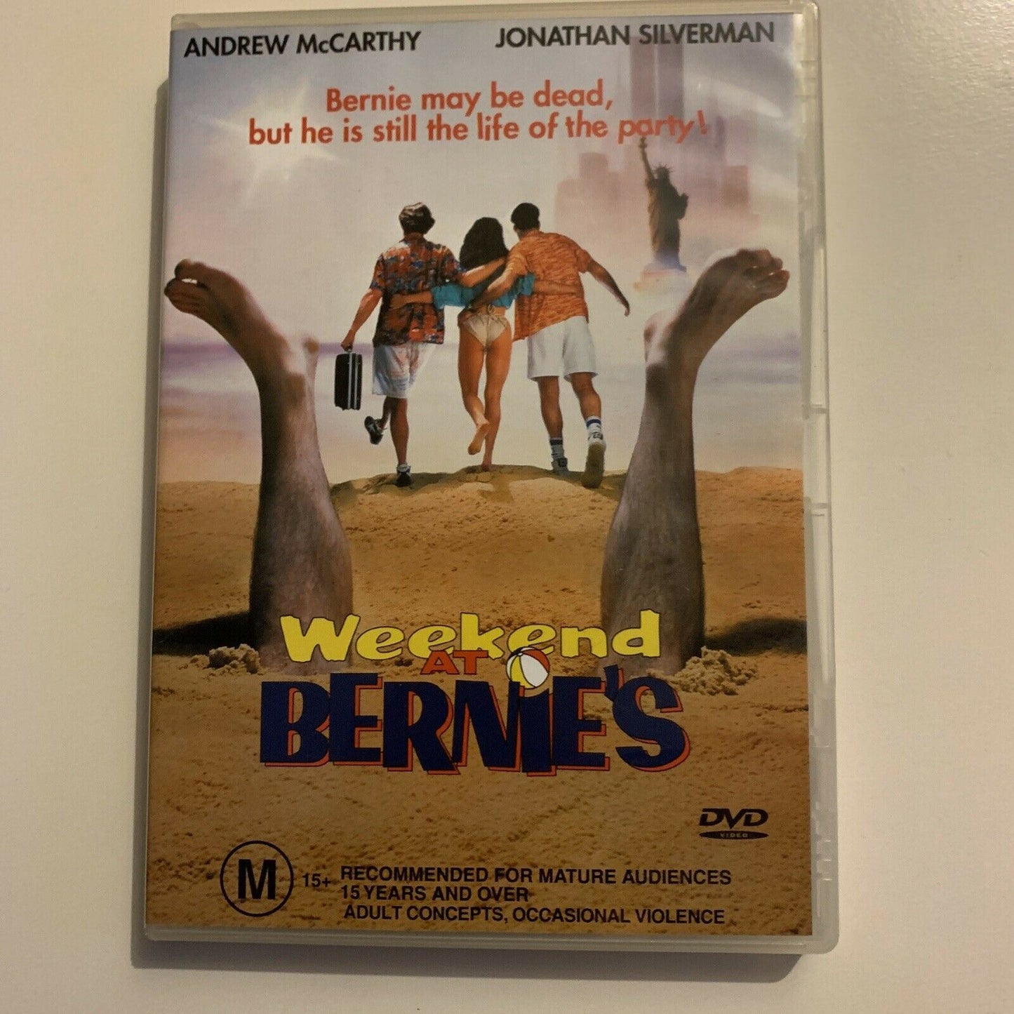 Weekend At Bernie's (DVD, 1989) Andrew McCarthy, Jonathan Silverman