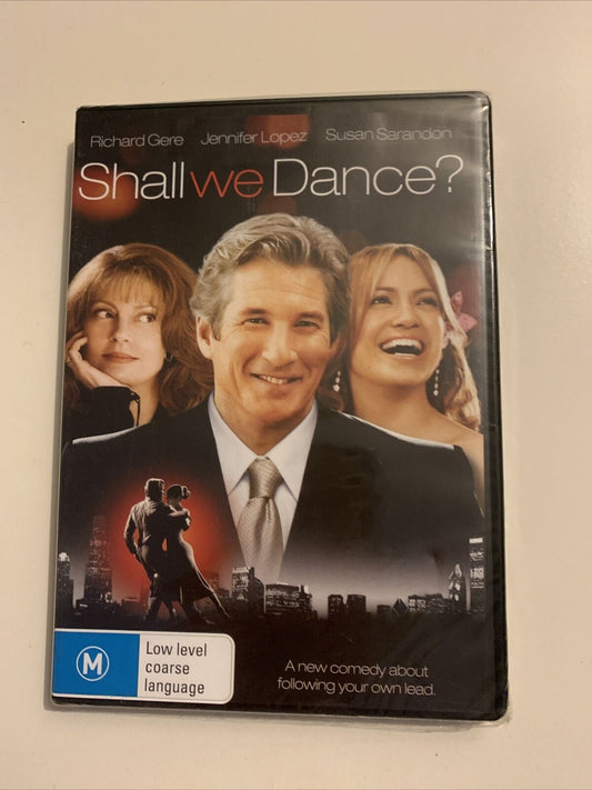*New Sealed* Shall We Dance? (DVD, 2004) Richard Gere, Jennifer Lopez Region 4