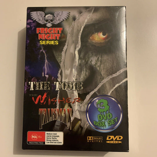 Fright Night Series: The Tomb / The Wisher / Talisman (DVD) Region Free