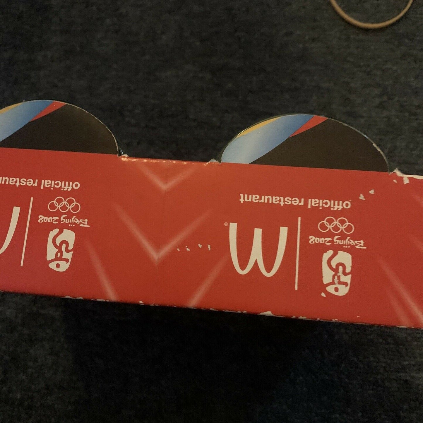 McDonald's 2x Glasses Beijing 2008 Promotional Item