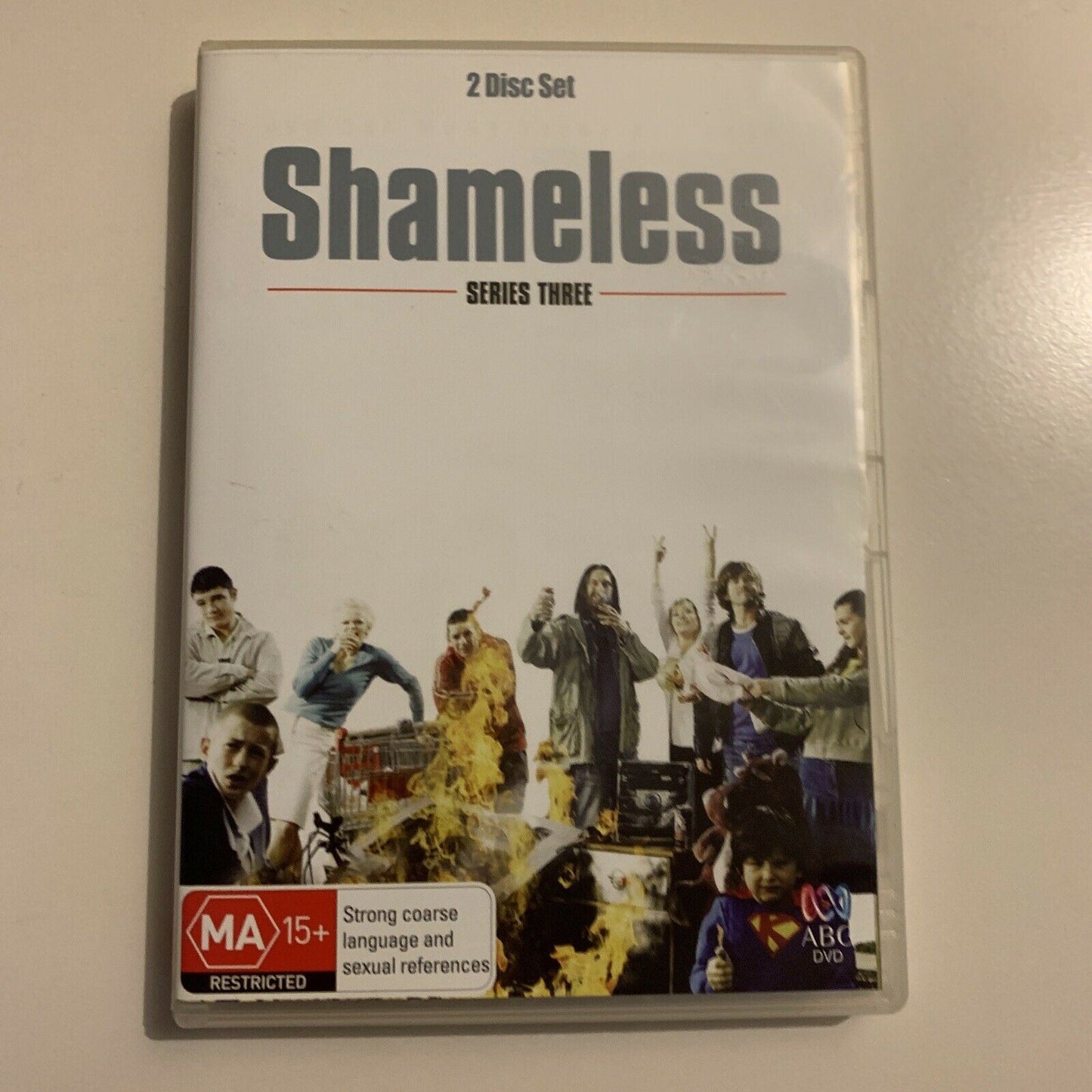 Shameless - UK Version: Series 1,2,3 (DVD, 2010, 6-Disc) Region 4