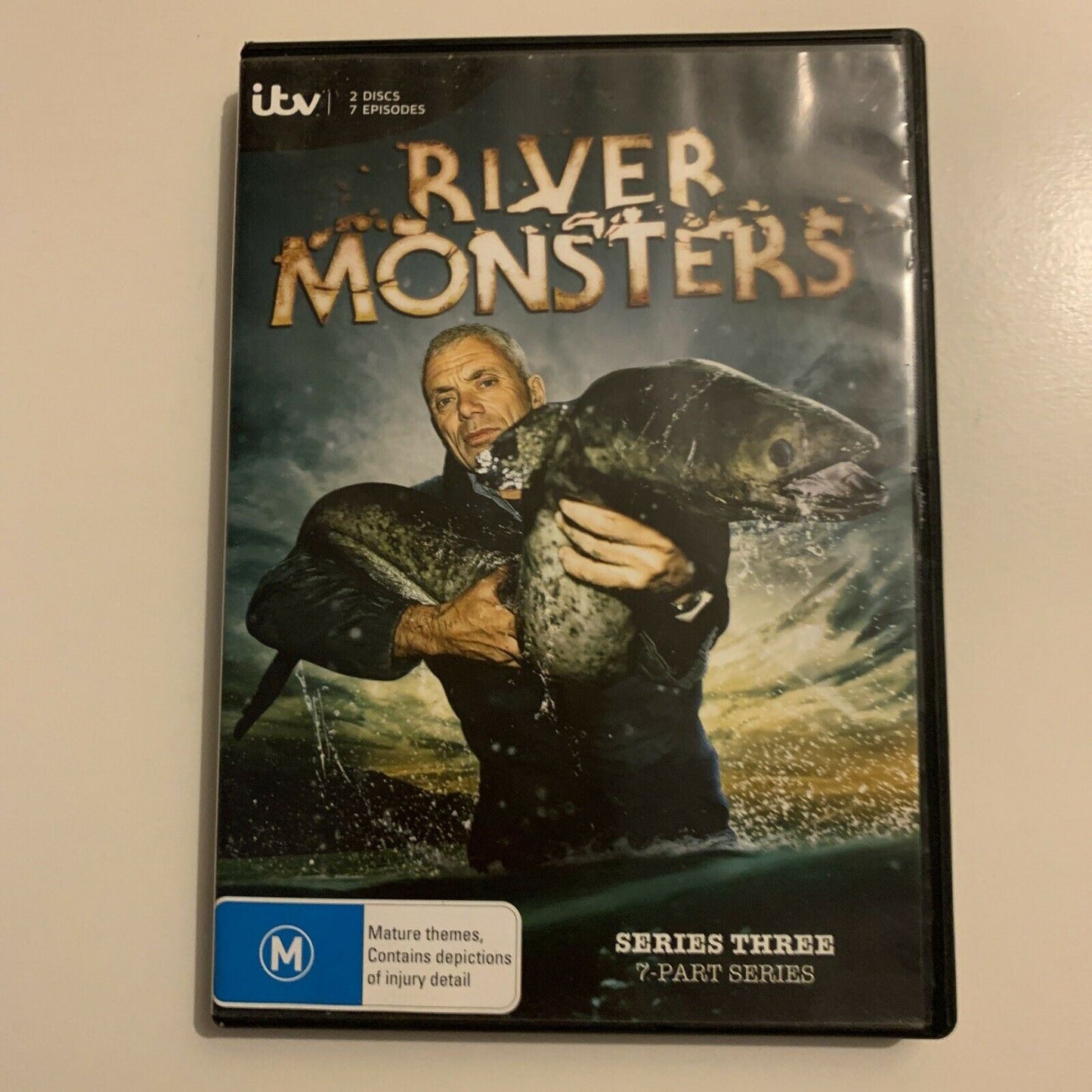 River Monsters : Season 3 (DVD, 2013, 2-Disc Set) Jeremy Wade Region 4&2