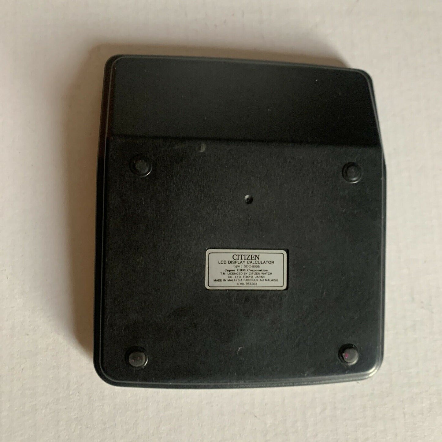 Vintage Citizen SDC-8008 Solar Powered Electronic Calculator