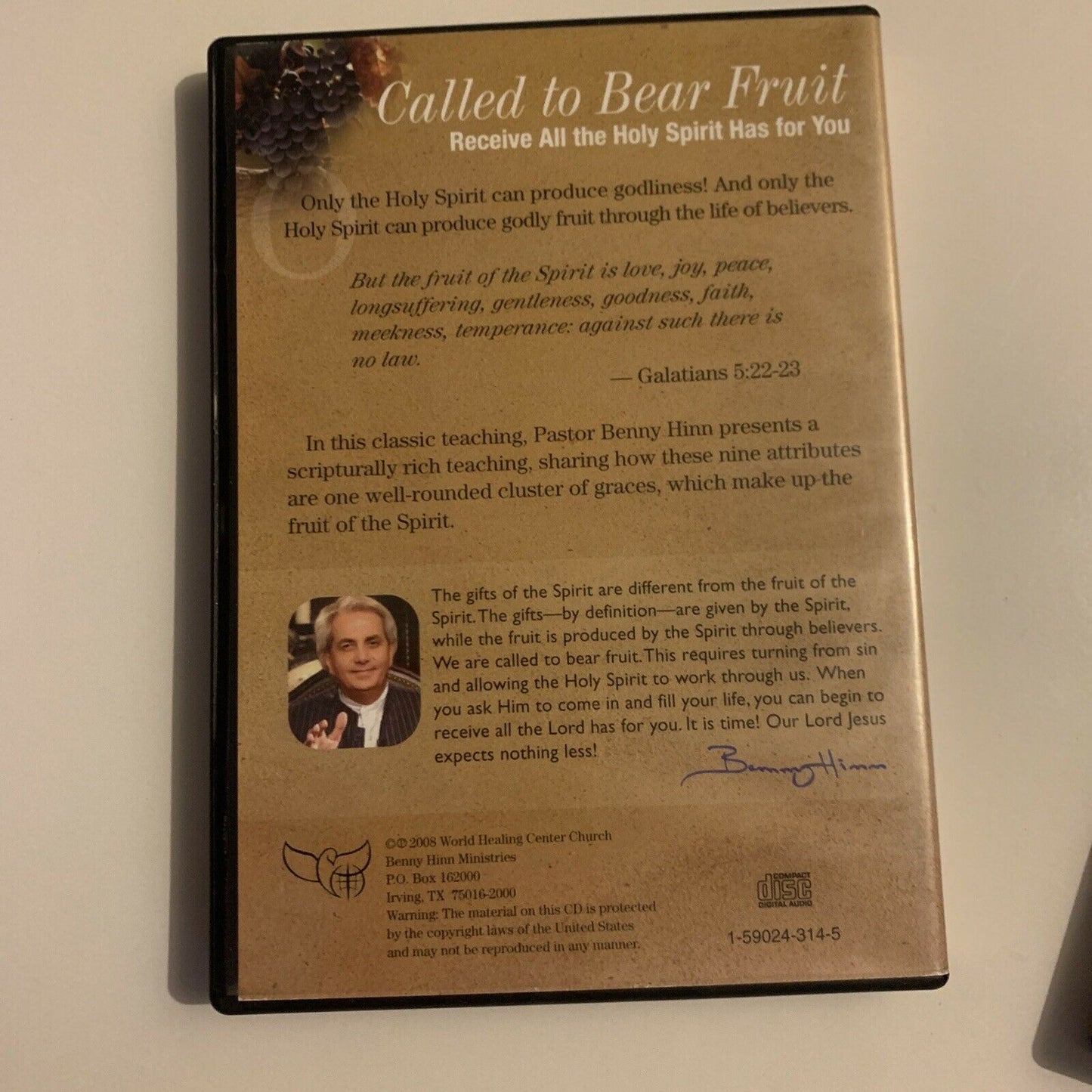 Benny Hinn: The Fruit Of The Spirit / Dreams & Visions (CD, 2008, 2-Disc)