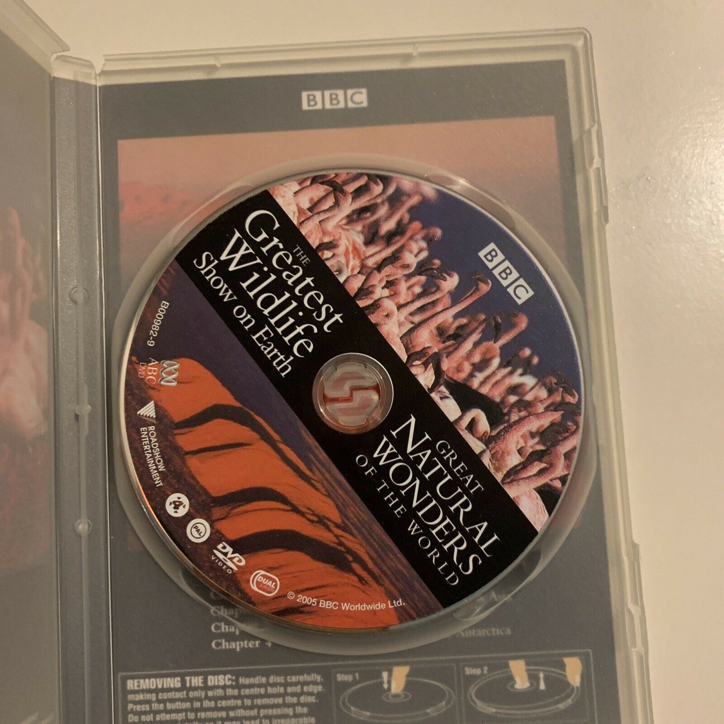 The Great Natural Wonders Of The World / Greatest Wildlife Show On Earth DVD