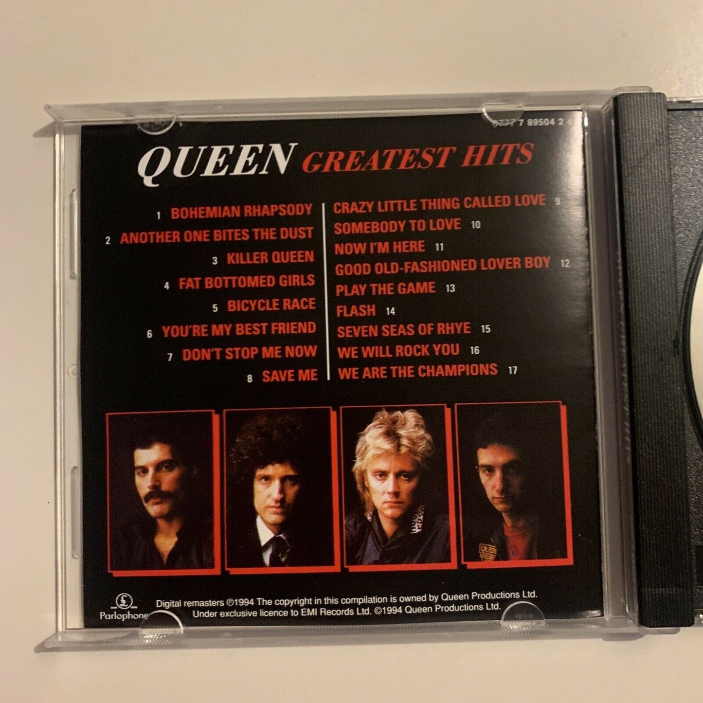 Greatest Hits by Queen (CD, Jun-1994, Parlophone)