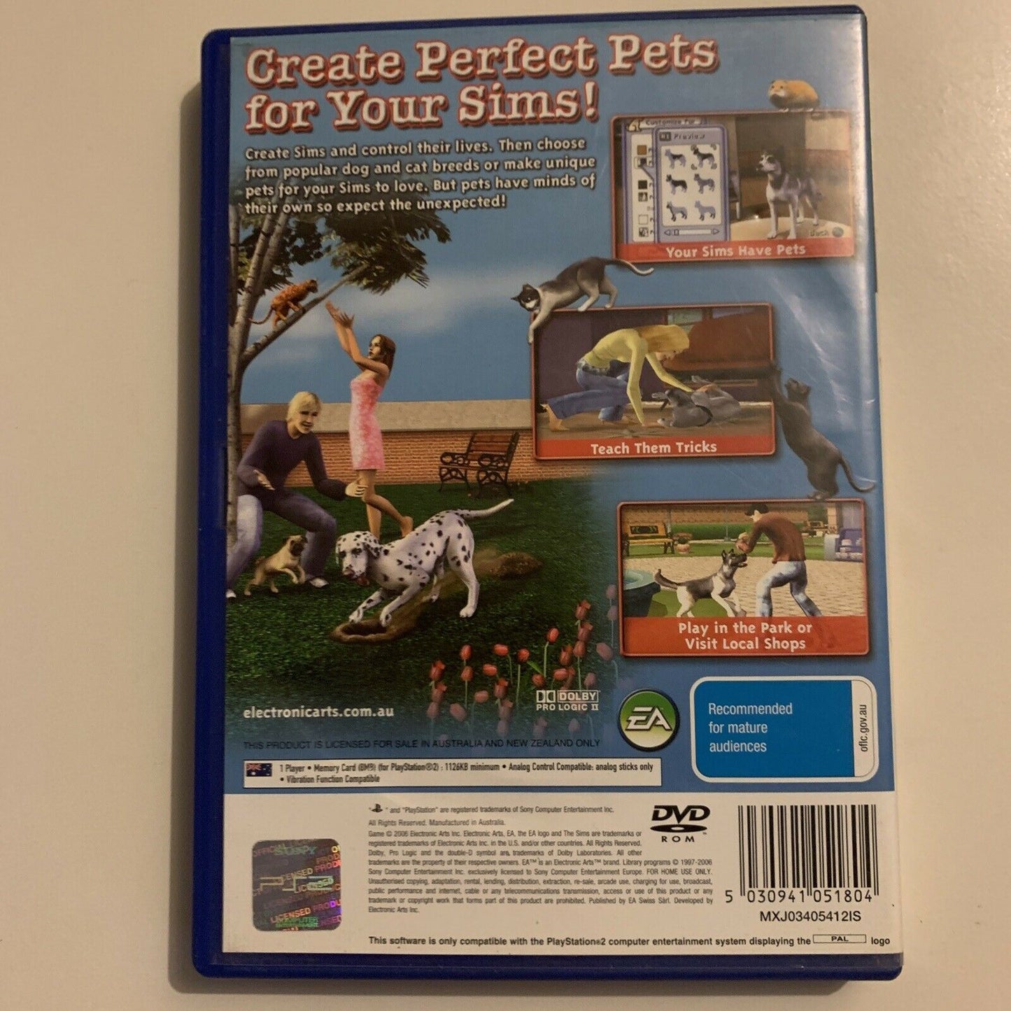 The Sims 2 Pets | PAL PS2 | Playstation 2 With Manual