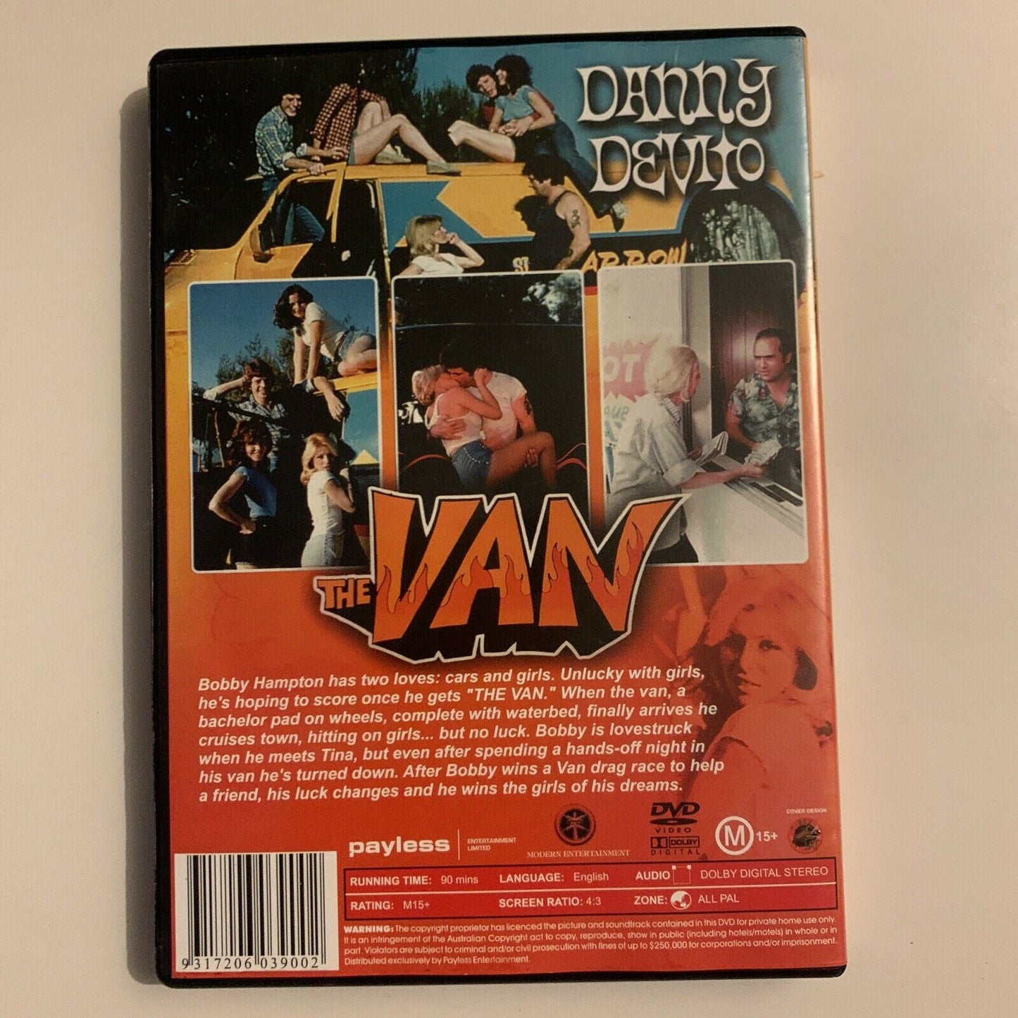 Danny DeVito: The Van (DVD, 1977) All Regions