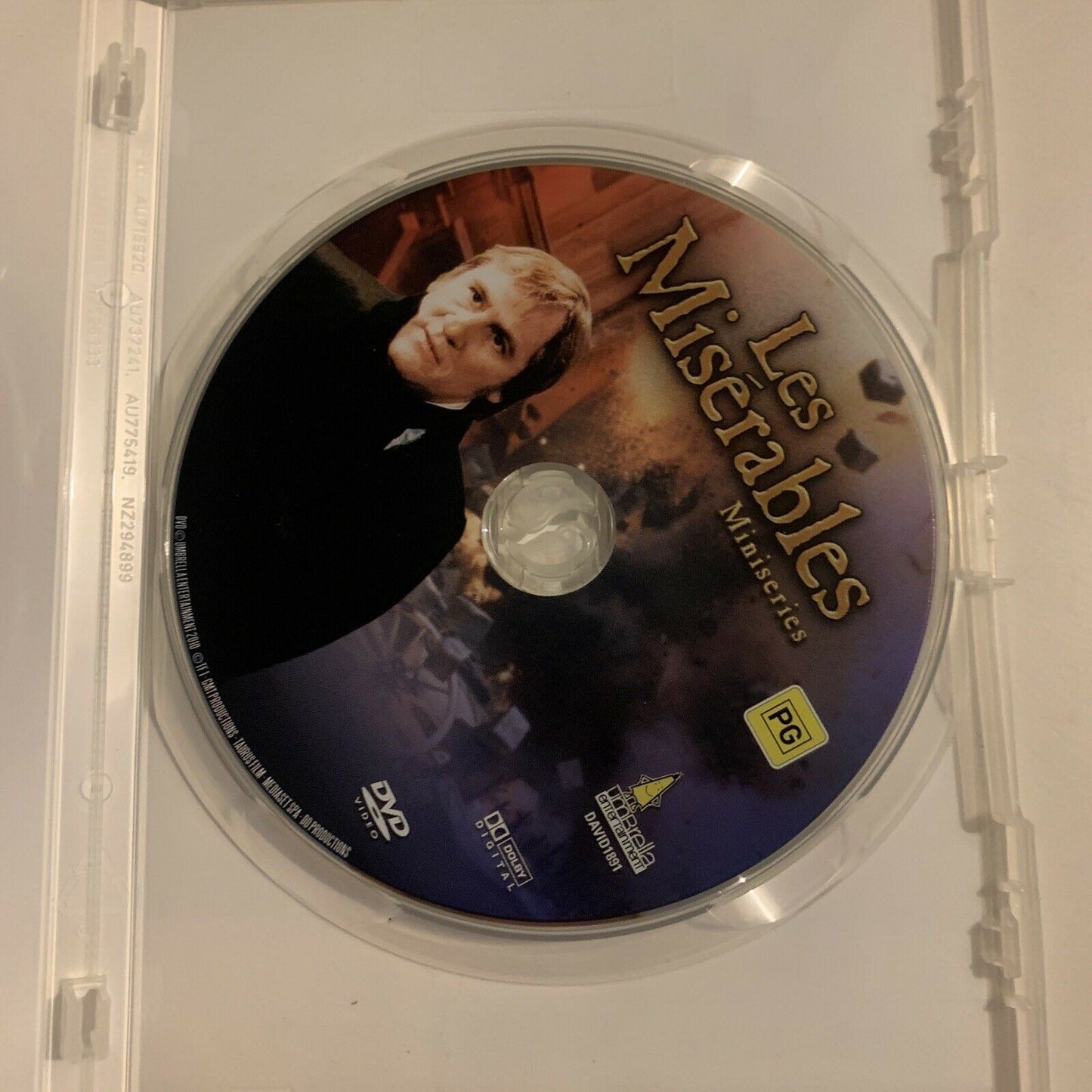 Les Miserables Miniseries (DVD, 2000) Gérard Depardieu, John Malkovich