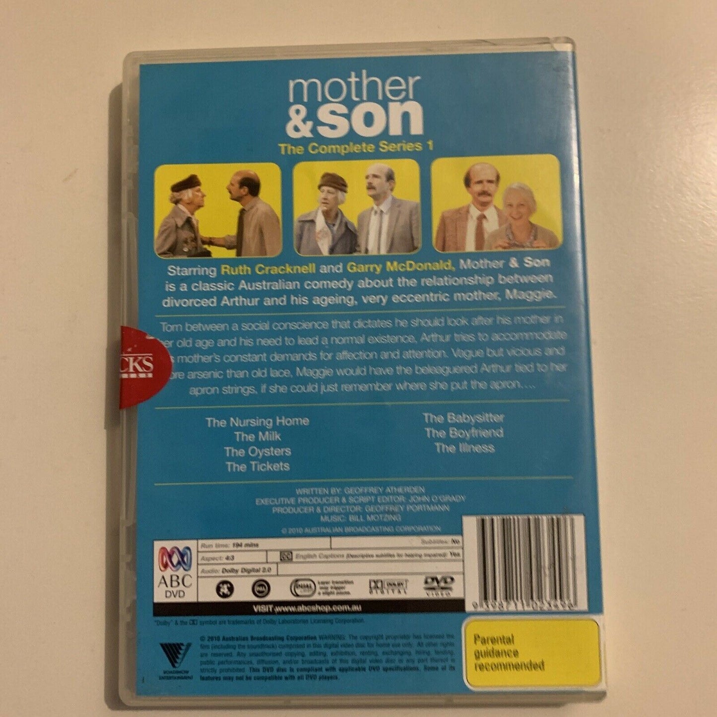 Mother & Son - The Complete Series 1 (DVD, 1984) Garry McDonald Region 4