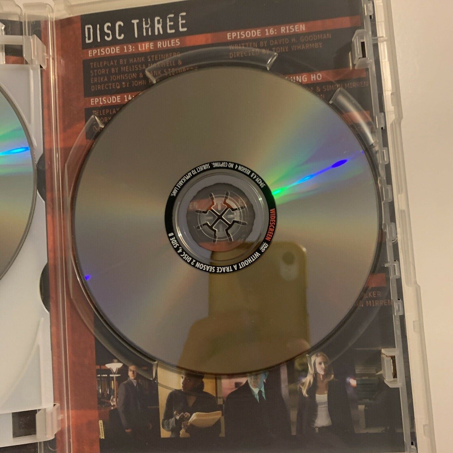 Without A Trace : Season 2 (DVD, 2005, 4-Disc Set) Anthony Lapaglia Region 4