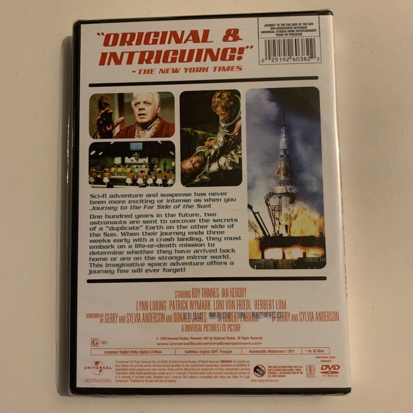 *New Sealed* Journey To The Far Side Of The Sun (DVD, 1969) Region 1