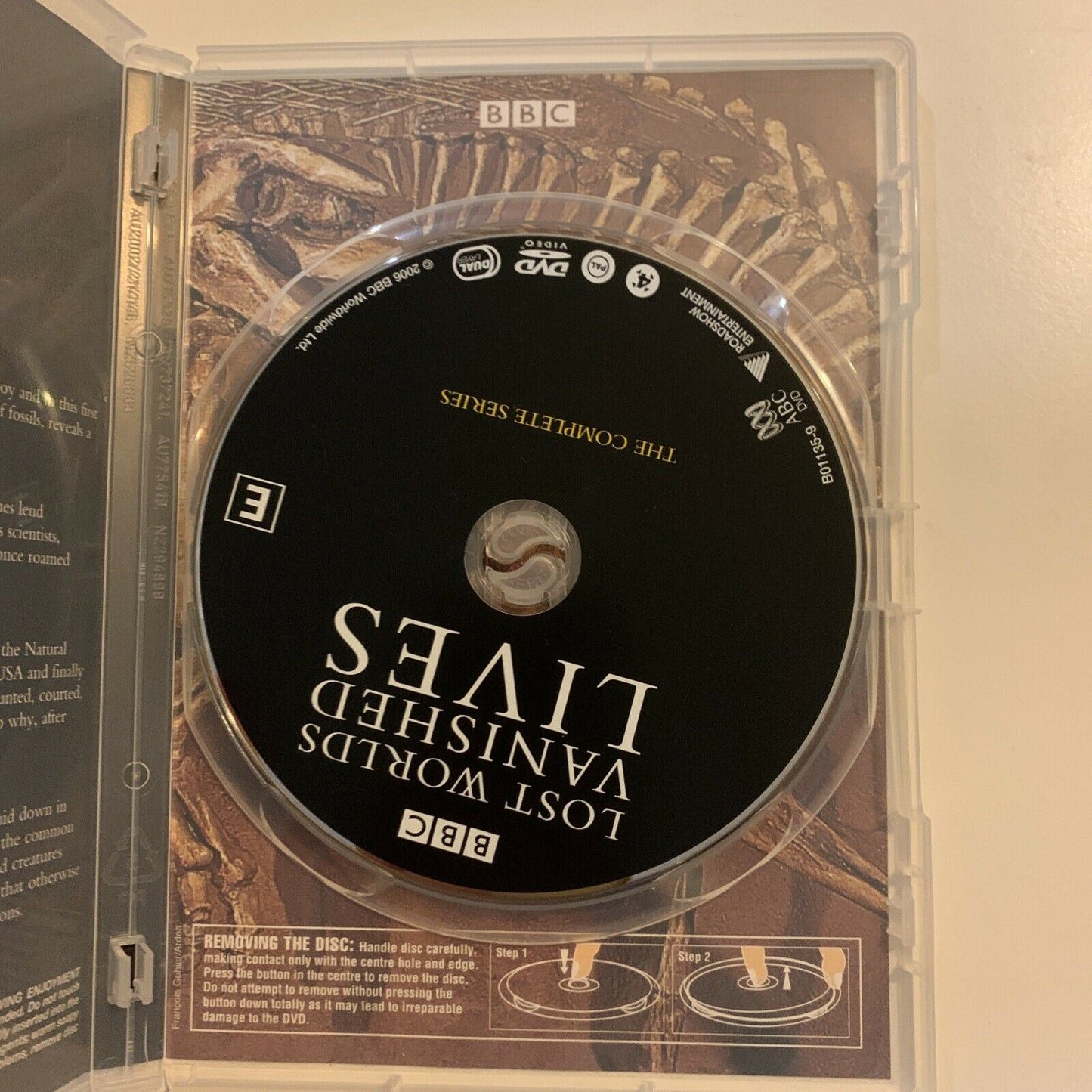 David Attenborough: Lost Worlds Vanished Lives - The Complete Series (DVD, 1989)