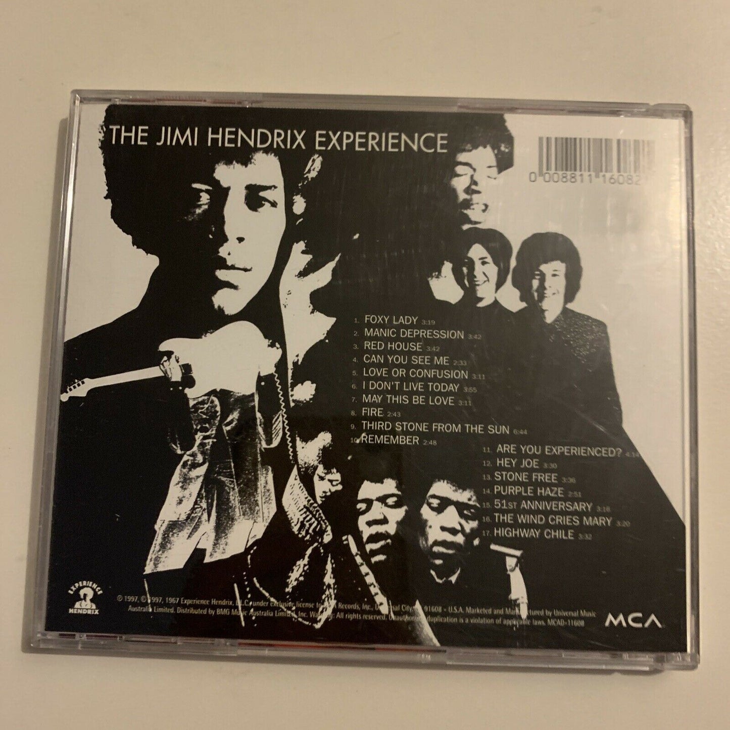 Jimi Hendrix - Are You Experienced (CD, 1967)