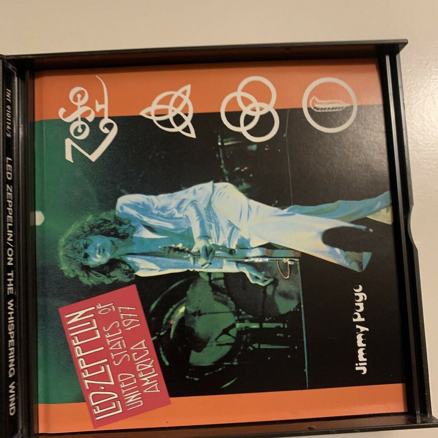 An Evening With Led Zeppelin - On The Whispering Wind (USA 1977) CD 2-Disc