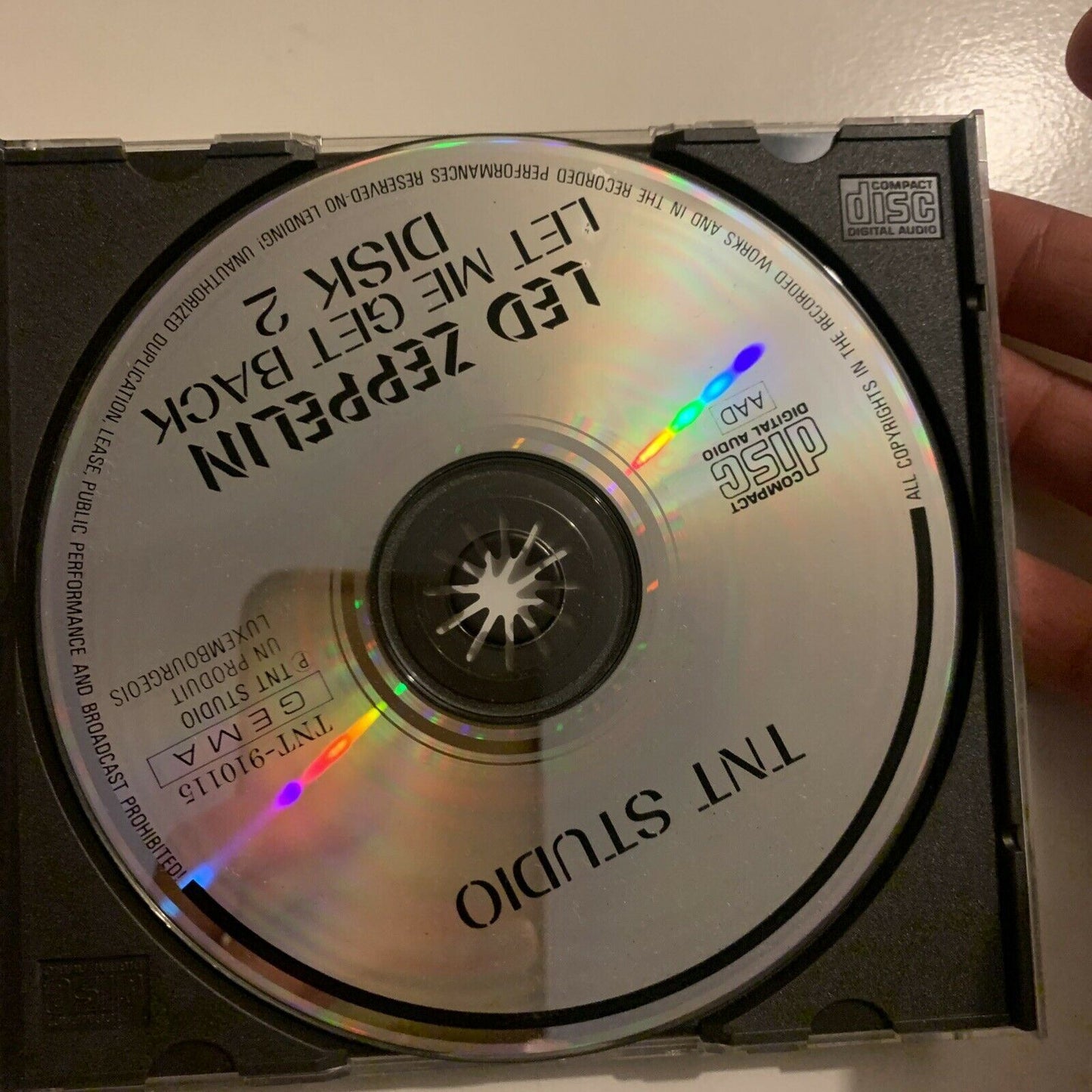 An Evening With Led Zeppelin - On The Whispering Wind (USA 1977) CD 2-Disc