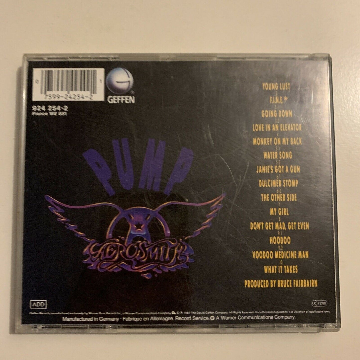Aerosmith - Pump (CD, 1989)