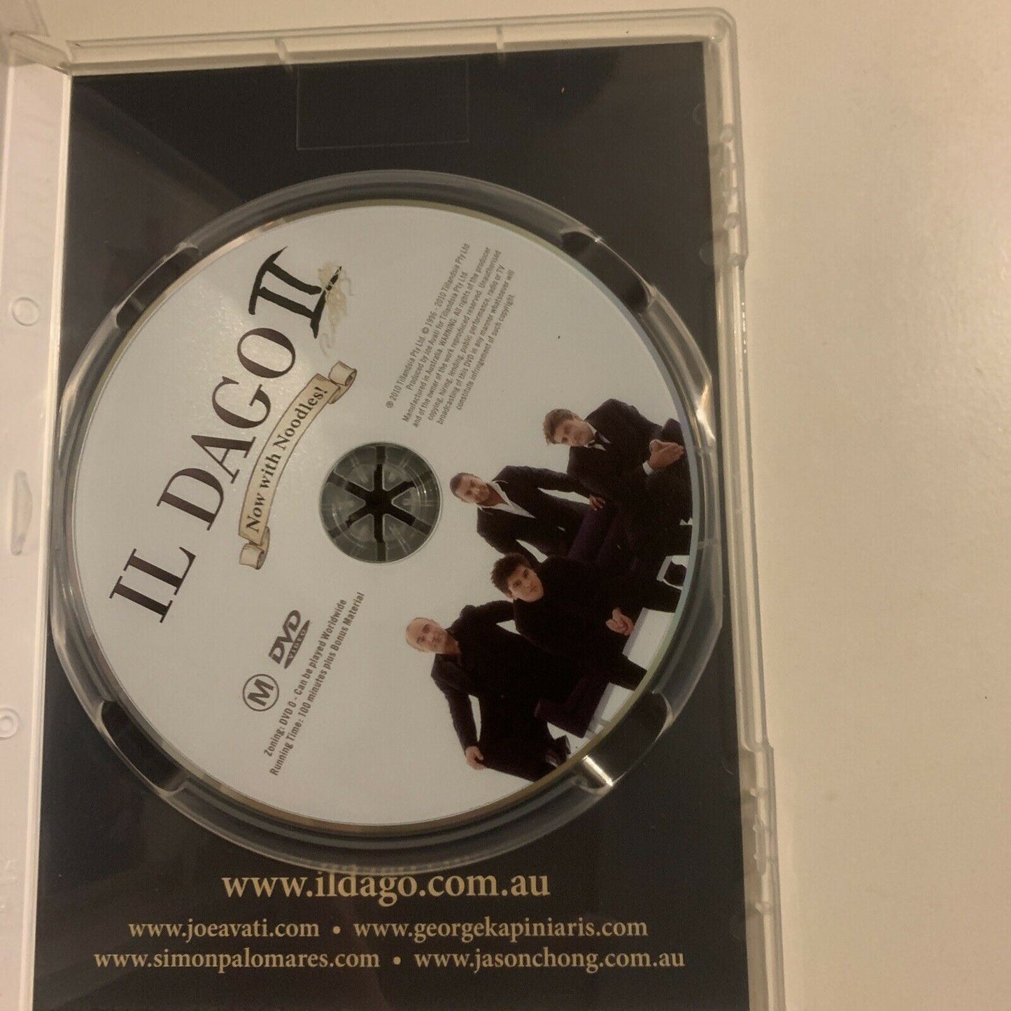 Il Dago II - Now With Noodles (DVD, 2010) George Kapiniaris All Regions