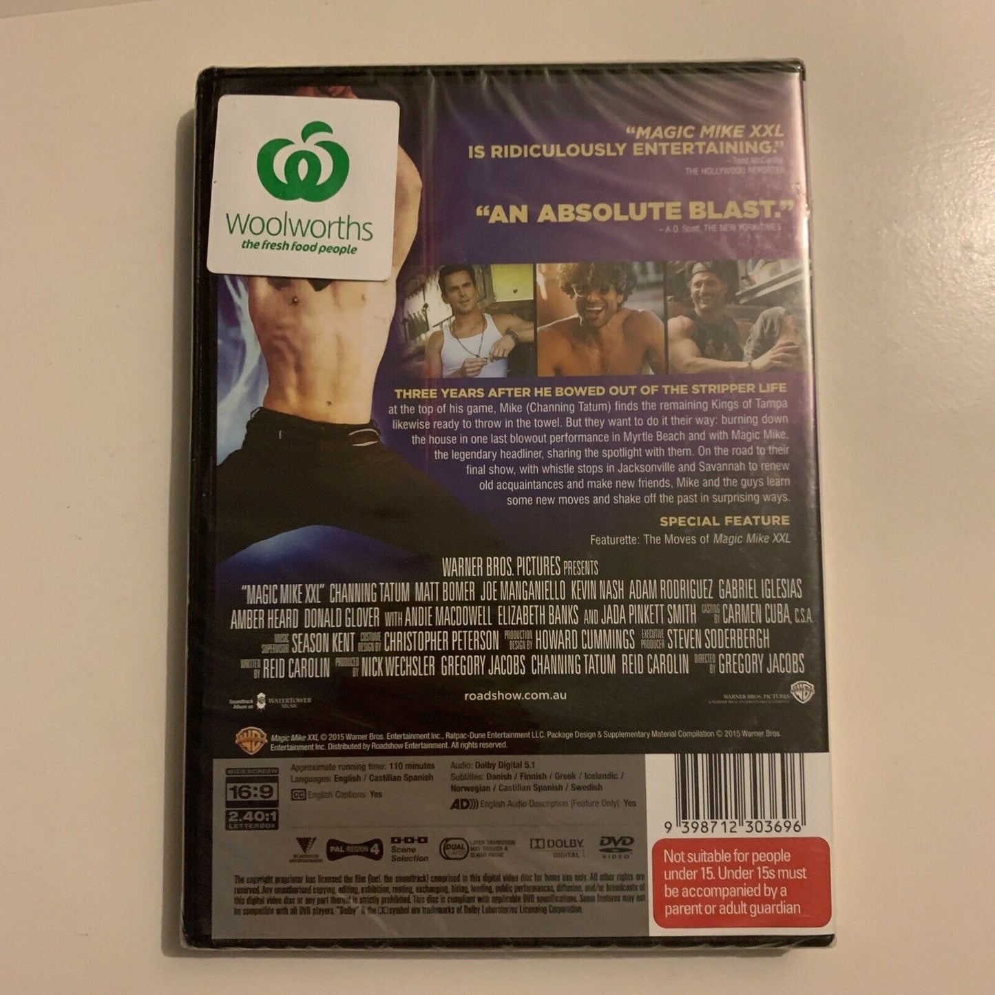 *New Sealed* Magic Mike XXL (DVD, 2015) Channing Tatum Region 4
