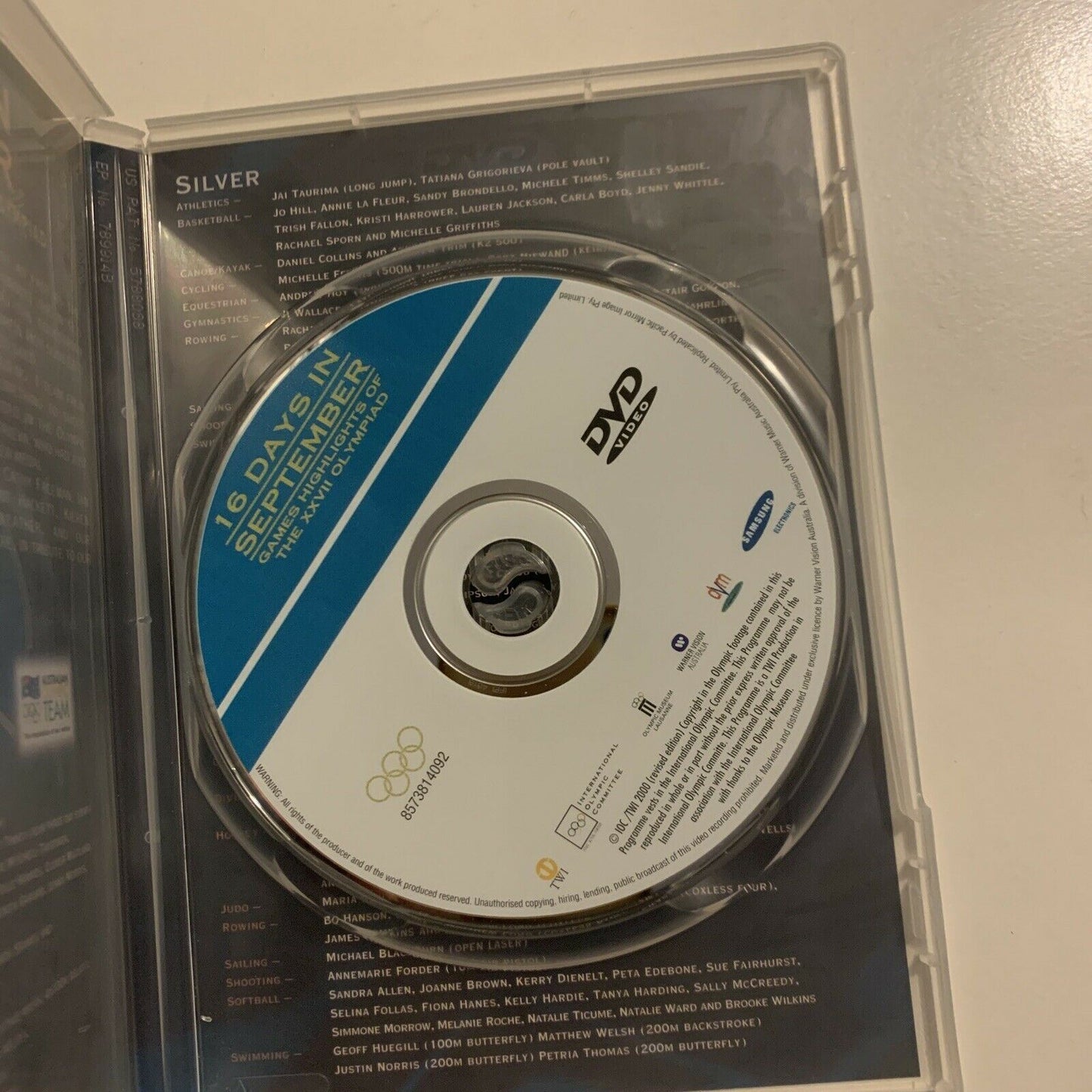 16 Days In September - Games Highlights Of The XXVII Olympiad (DVD, 2000)