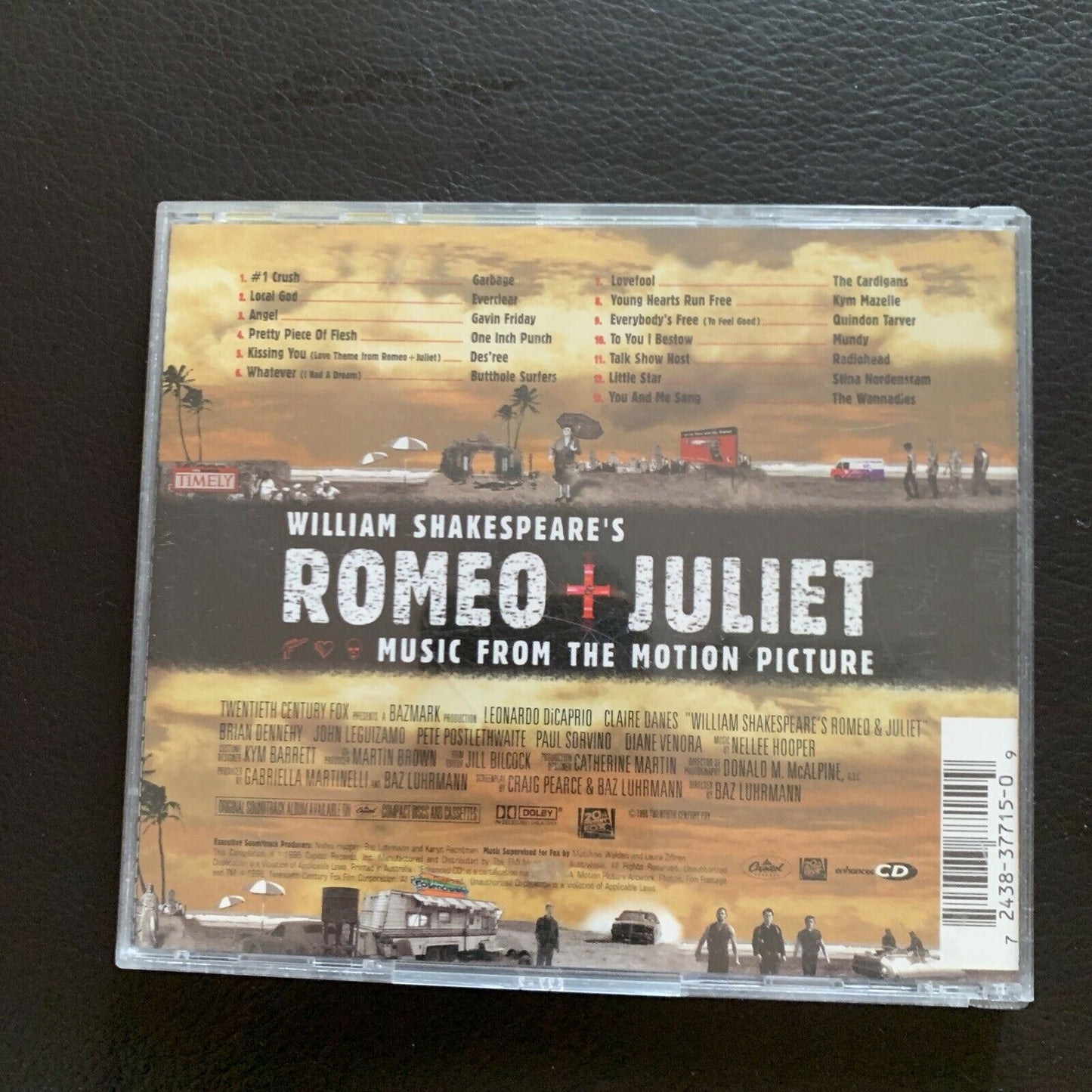 William Shakespeare's: Romeo + Juliet - Music From The Motion Picture (CD, 1995)