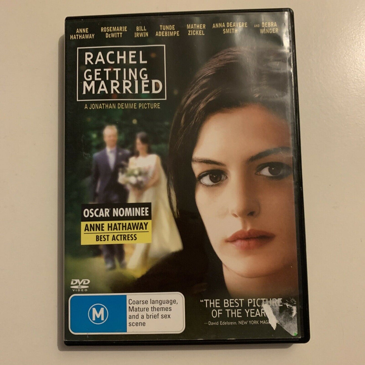 Rachel Getting Married (DVD, 2009) Anne Hathaway. Region 4&2