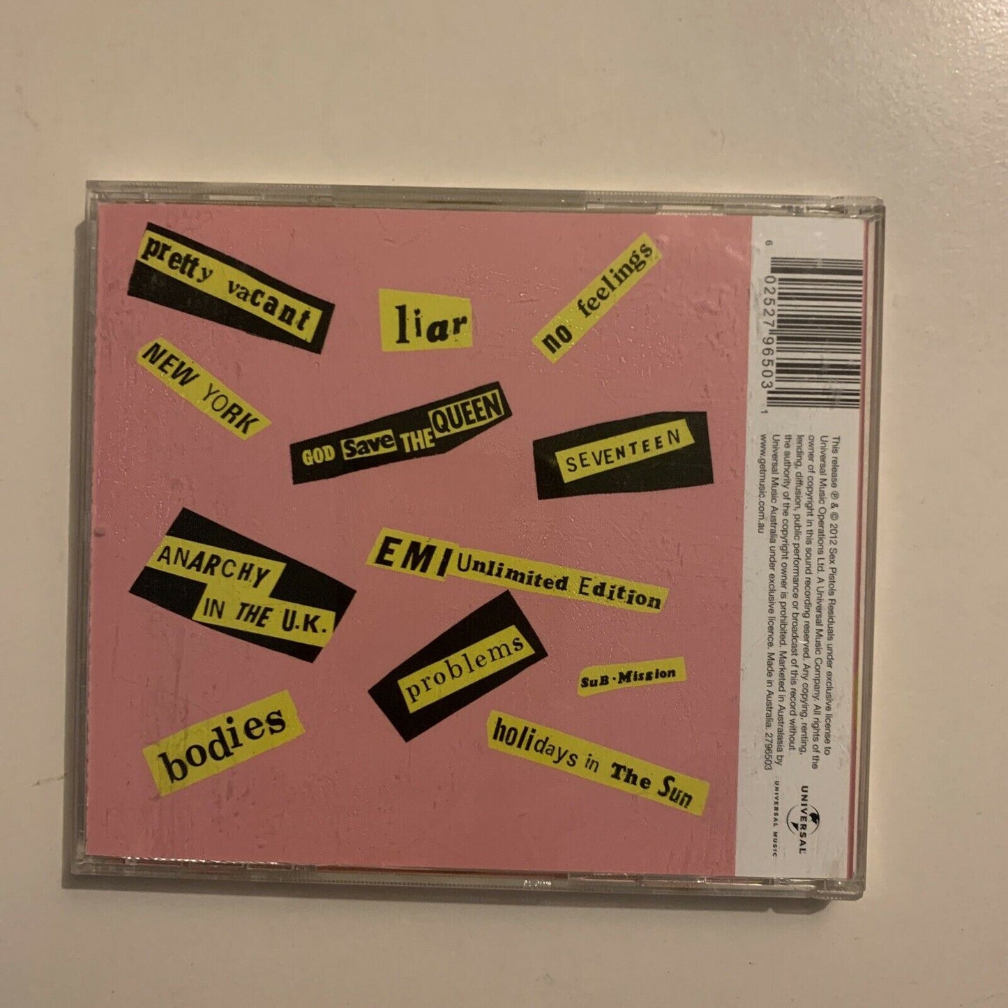Never Mind the Bollocks Here's the Sex Pistols by Sex Pistols (CD, May-2012,...