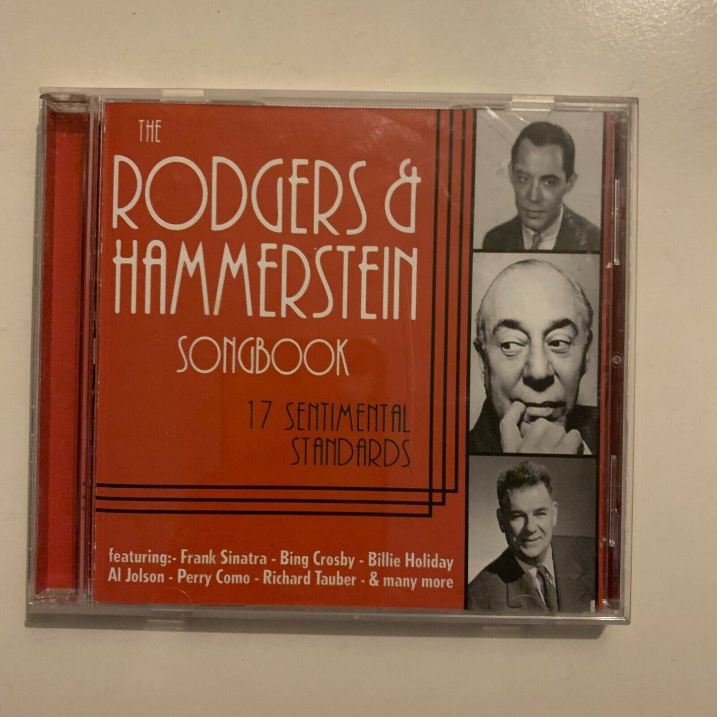 The Rodgers & Hammerstein Songbook - 17 Sentimental Standards (CD, 2000)
