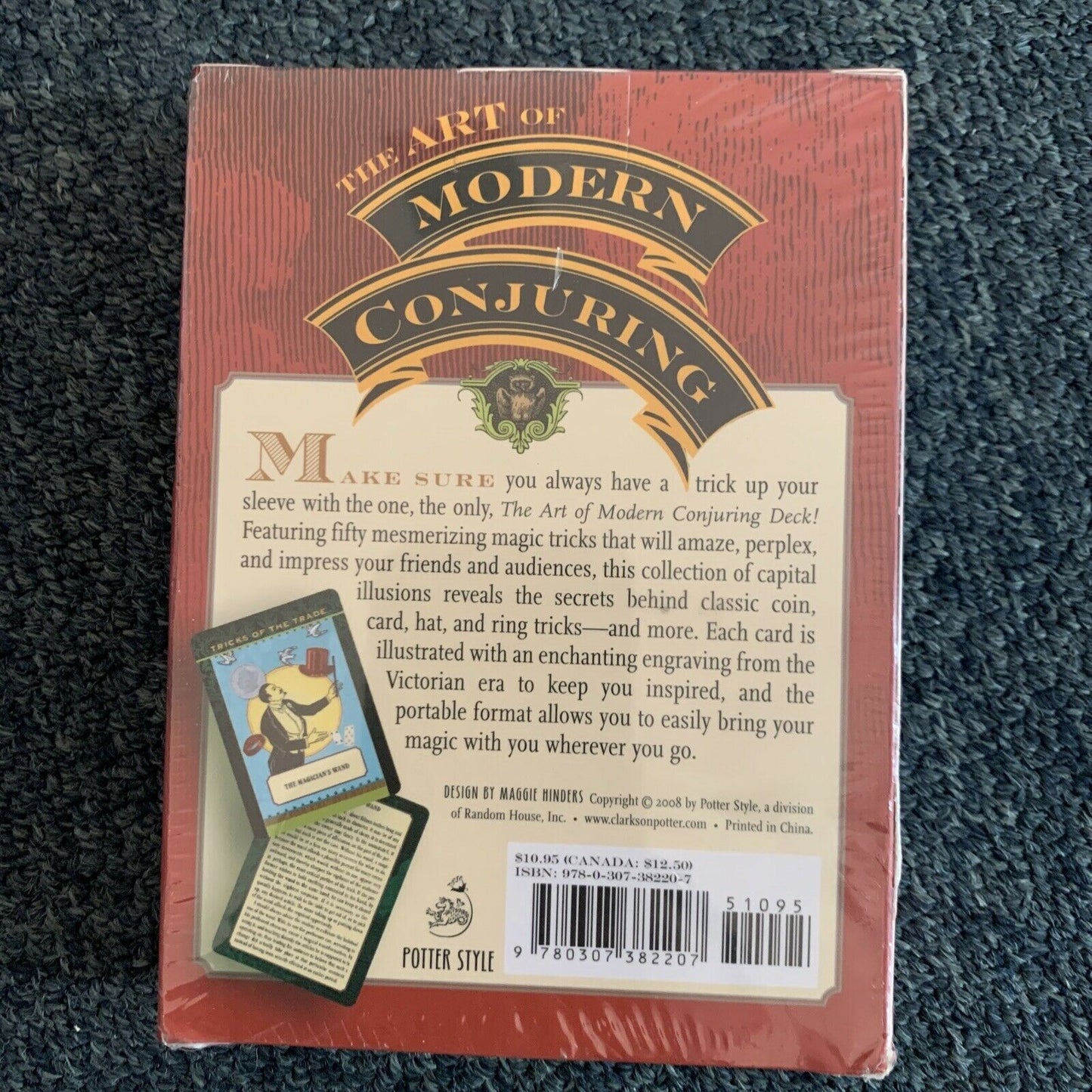 *New Sealed* The Art of Modern Conjuring Deck : 50 Magnificent Magic Tricks