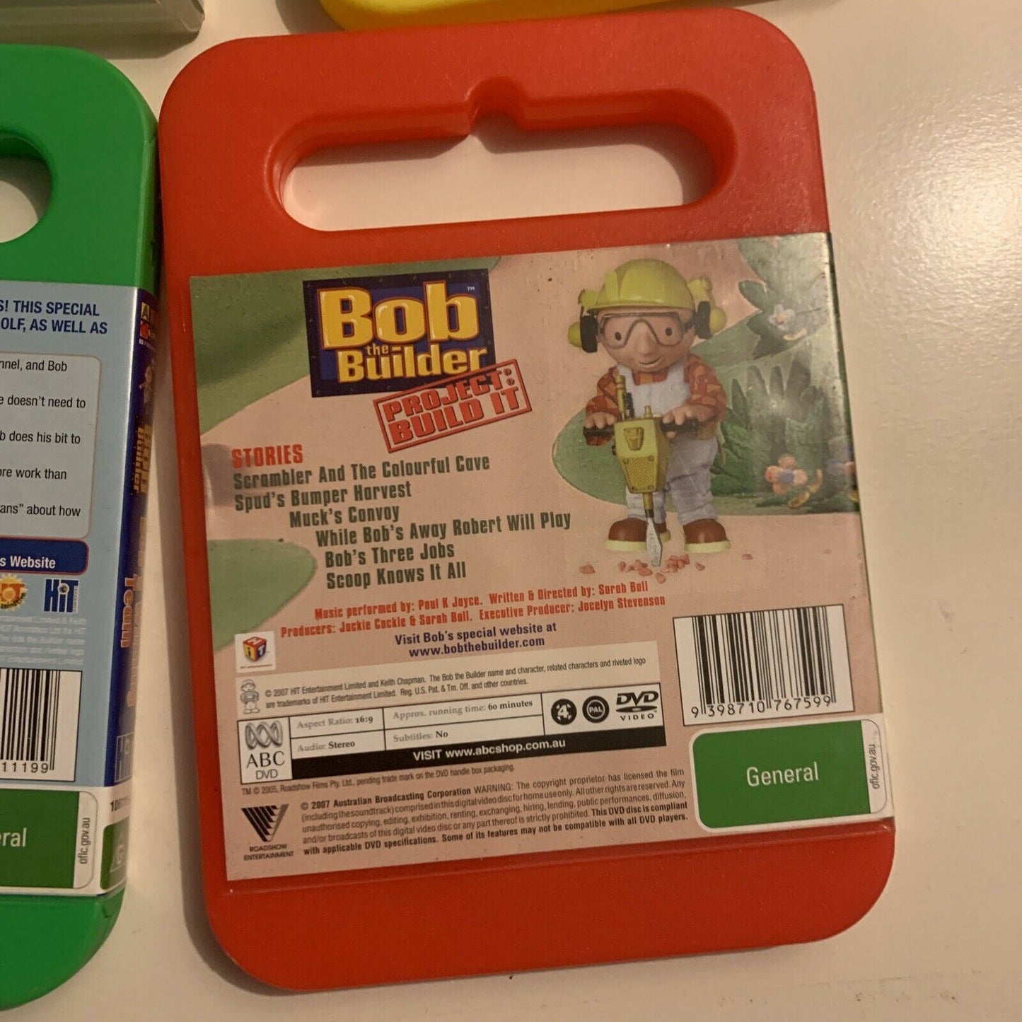 4x Bob The Builder DVD Region 4