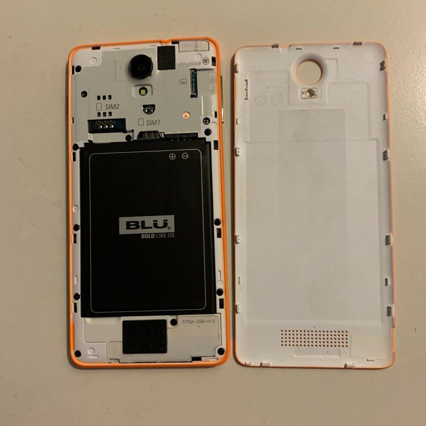 BLU Win HD W510U 8GB Smartphone Orange Dual Sim