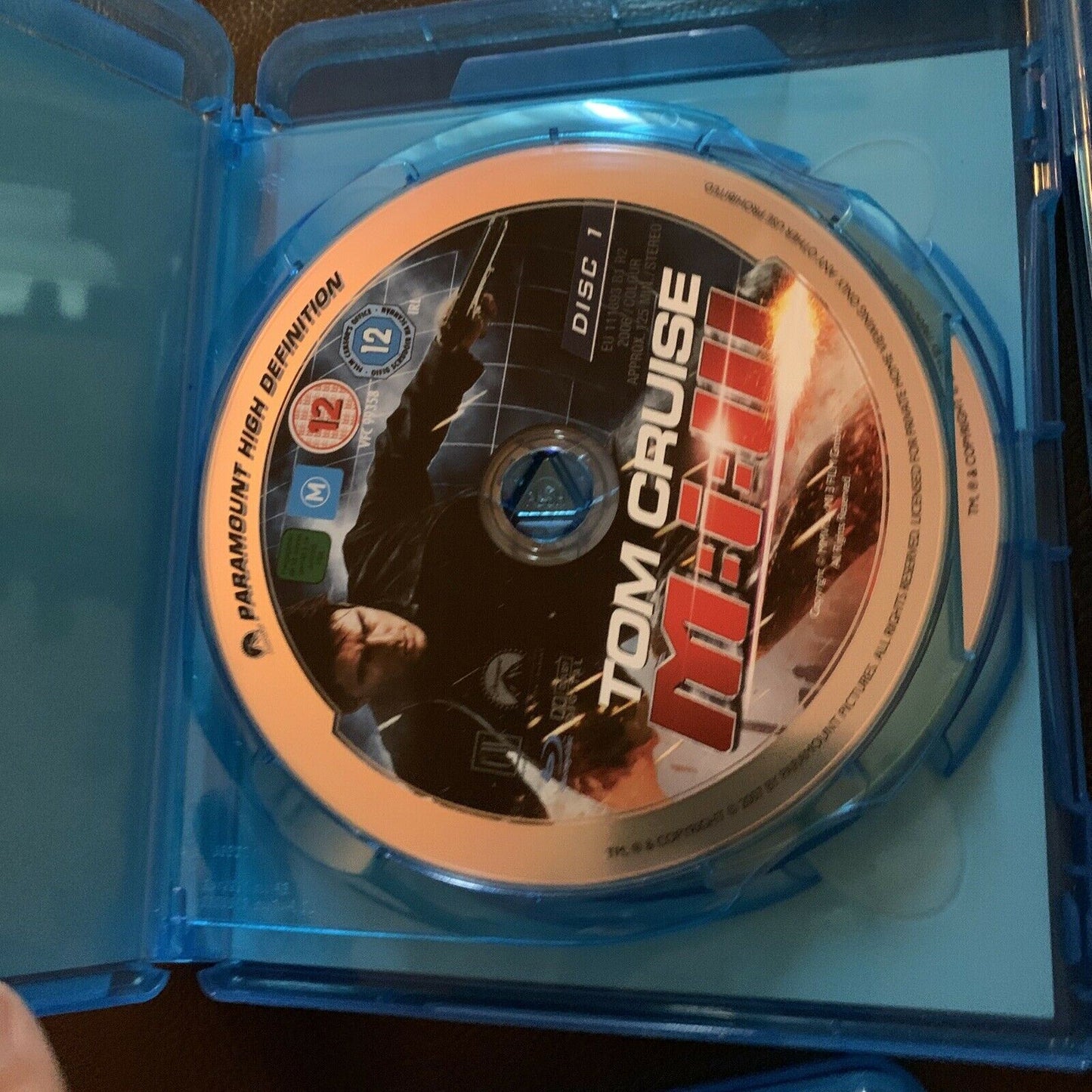 4x Tom Cruise: Mission Impossible 1,2,3 & Rogue Nation Bluray 6-Disc