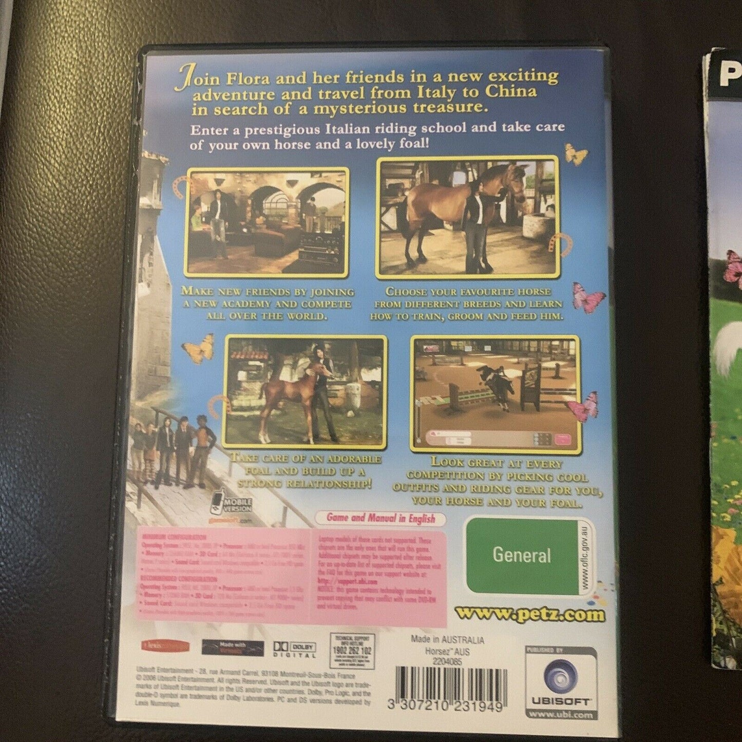 Horsez (PC, CDROM, 2006, 3-Disc) Horse Stimulation Game