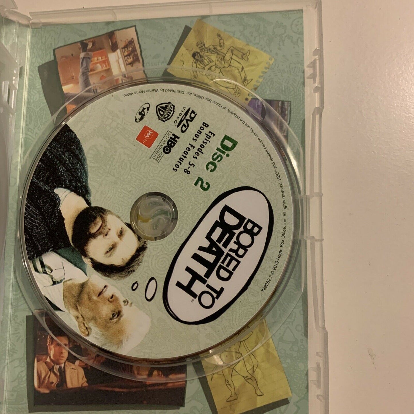 Bored To Death : Season 1 (DVD, 2010, 2-Disc) Jason Schwartzman Region 4&2