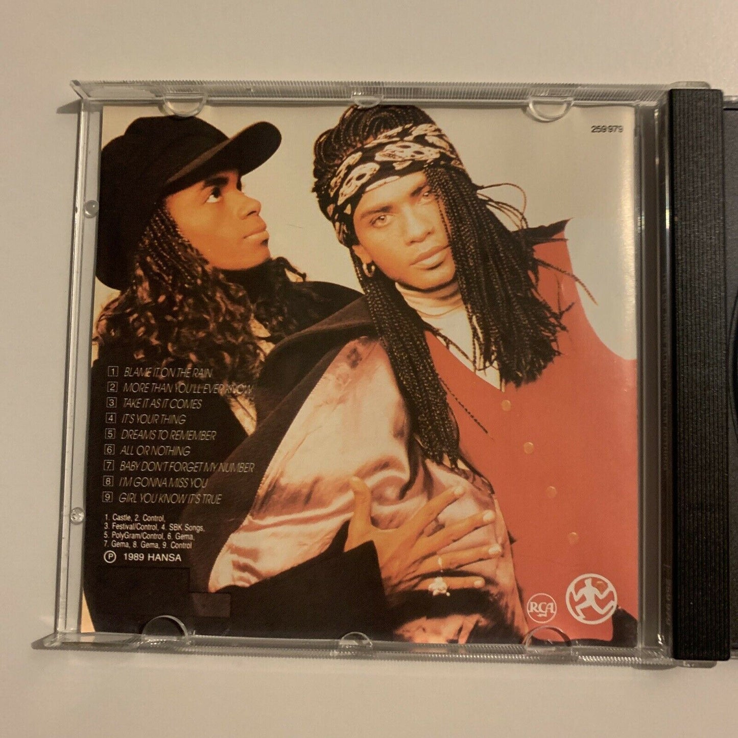 Milli Vanilli - All Or Nothing The US Remix Album (CD, 1989)
