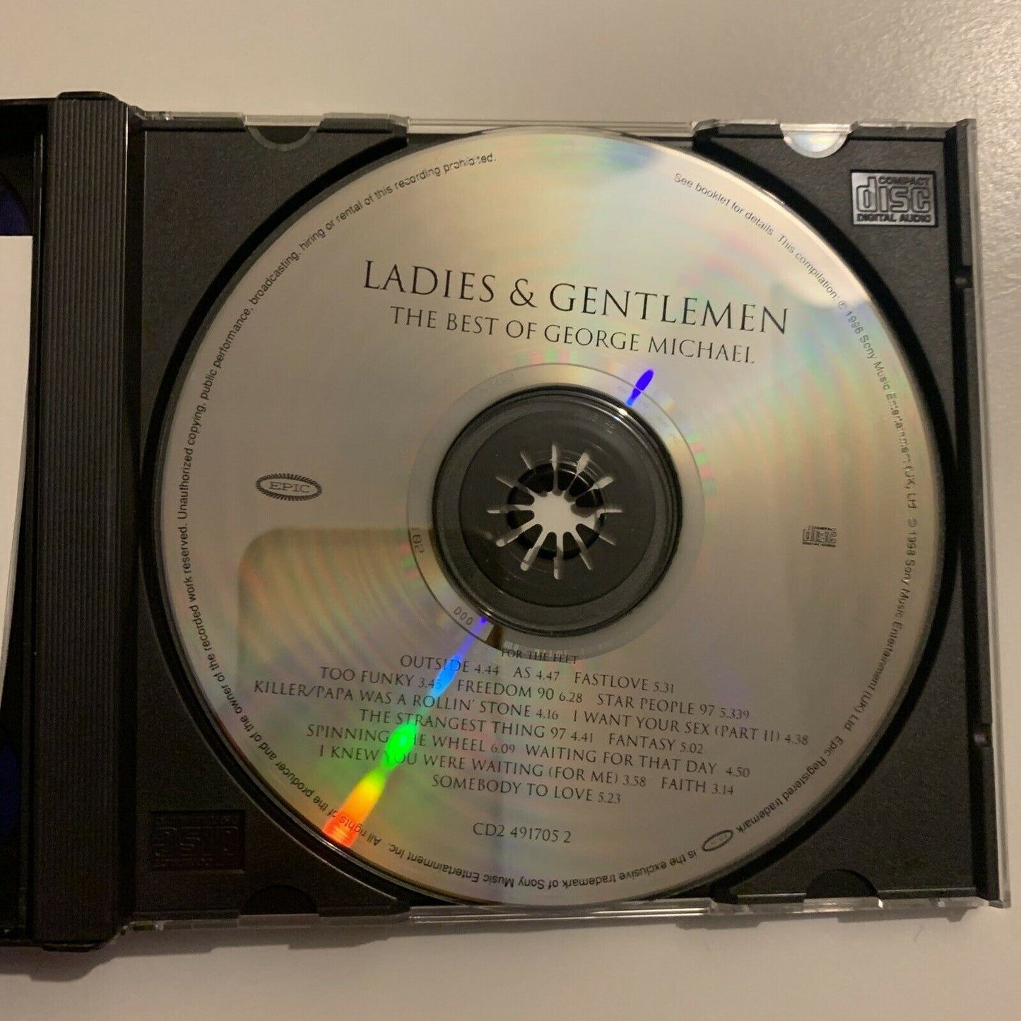 Ladies & Gentlemen: The Best of George Michael by George Michael (CD, 2003)