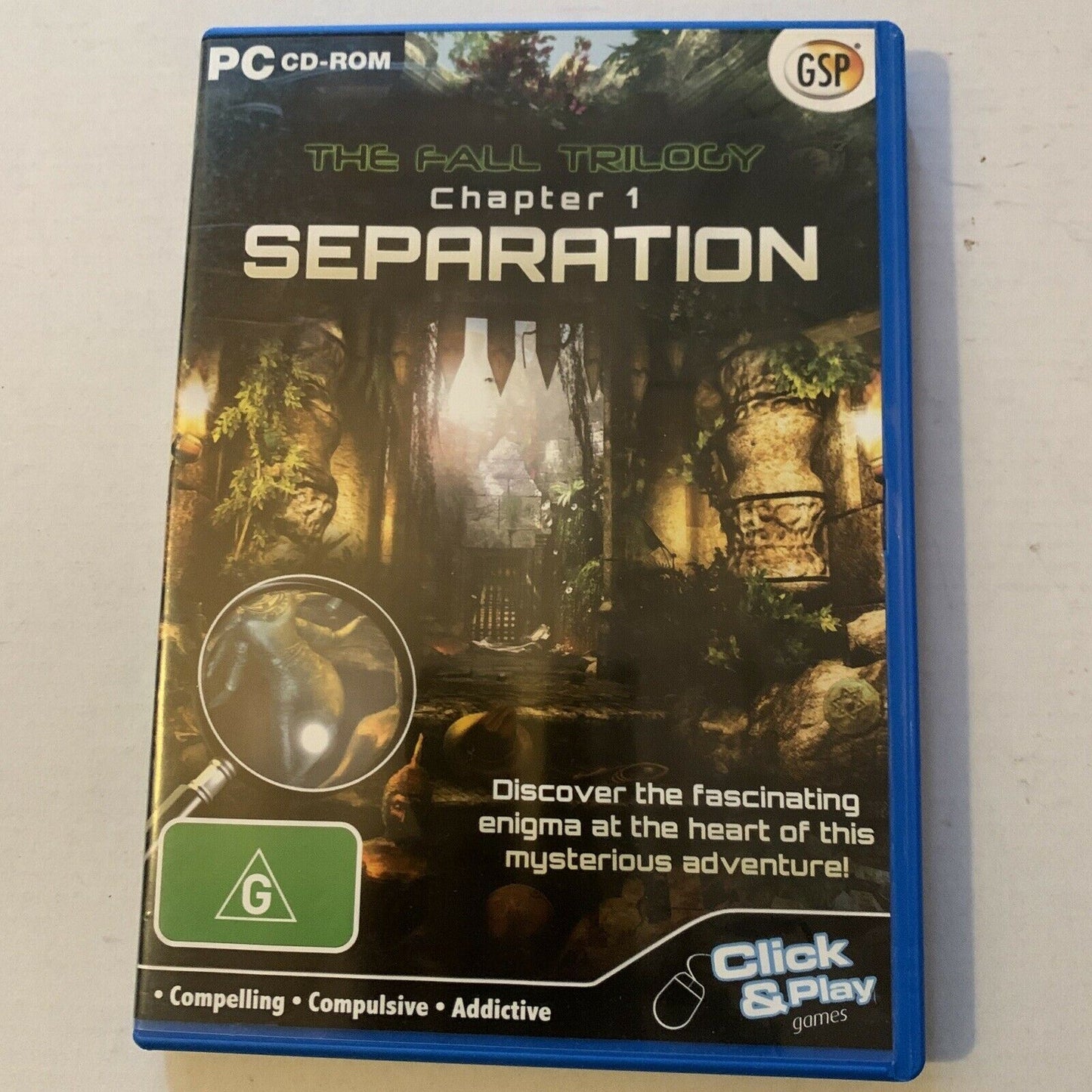 The Fall Trilogy Chapter 1 Separation - PC CDROM Hidden Object Game