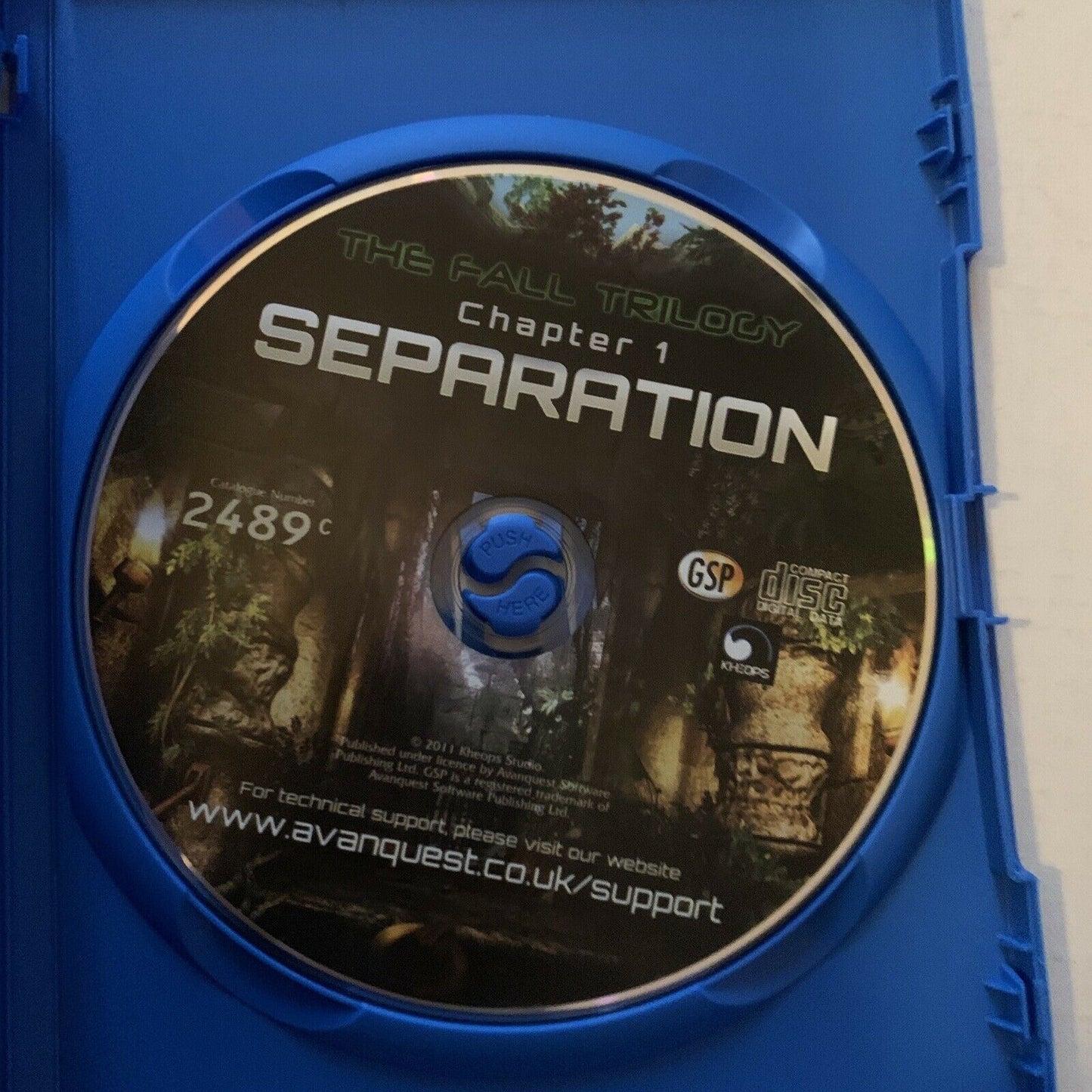 The Fall Trilogy Chapter 1 Separation - PC CDROM Hidden Object Game