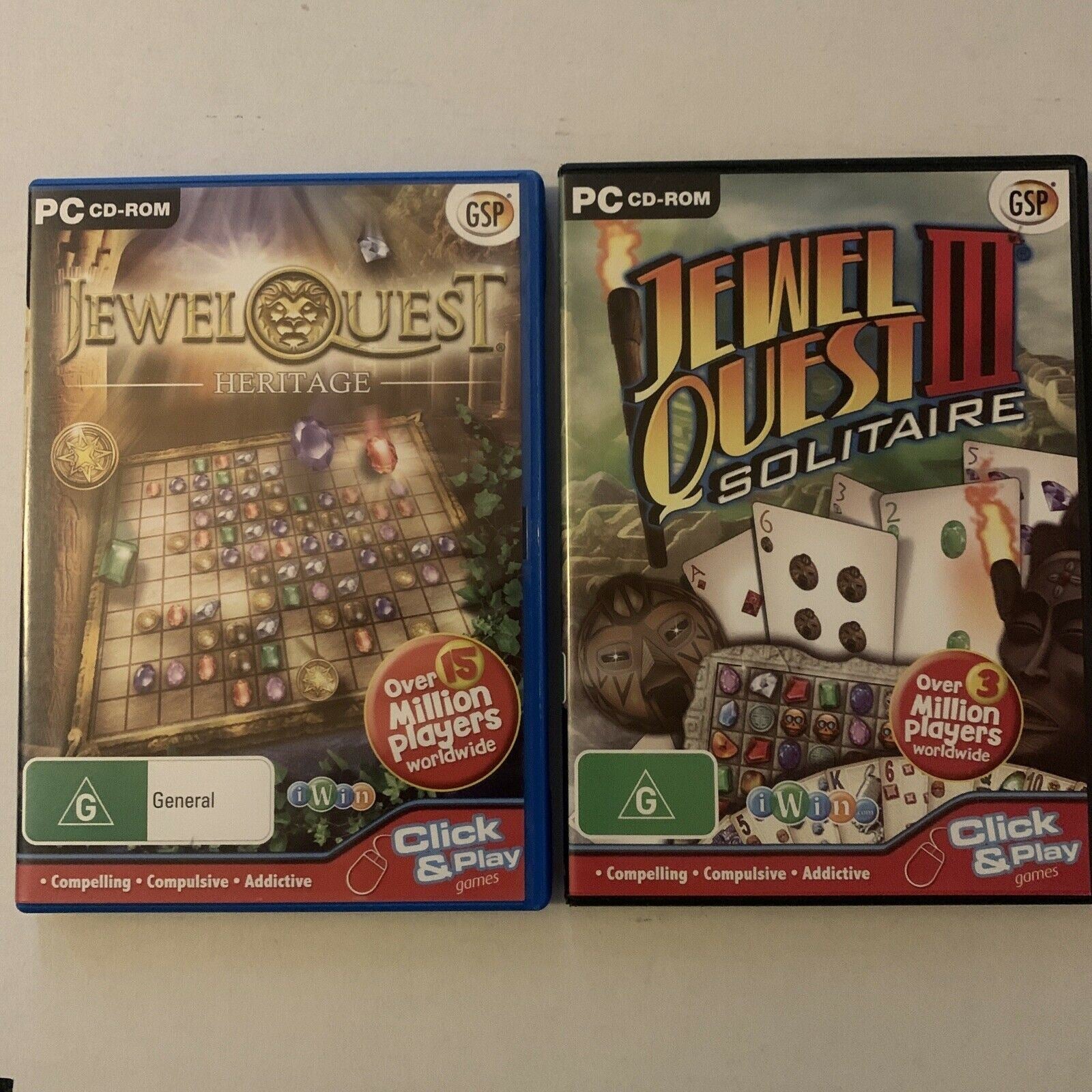 Jewel Quest: Heritage / Jewel Quest III Solitaire PC CDROM Puzzle Game –  Retro Unit