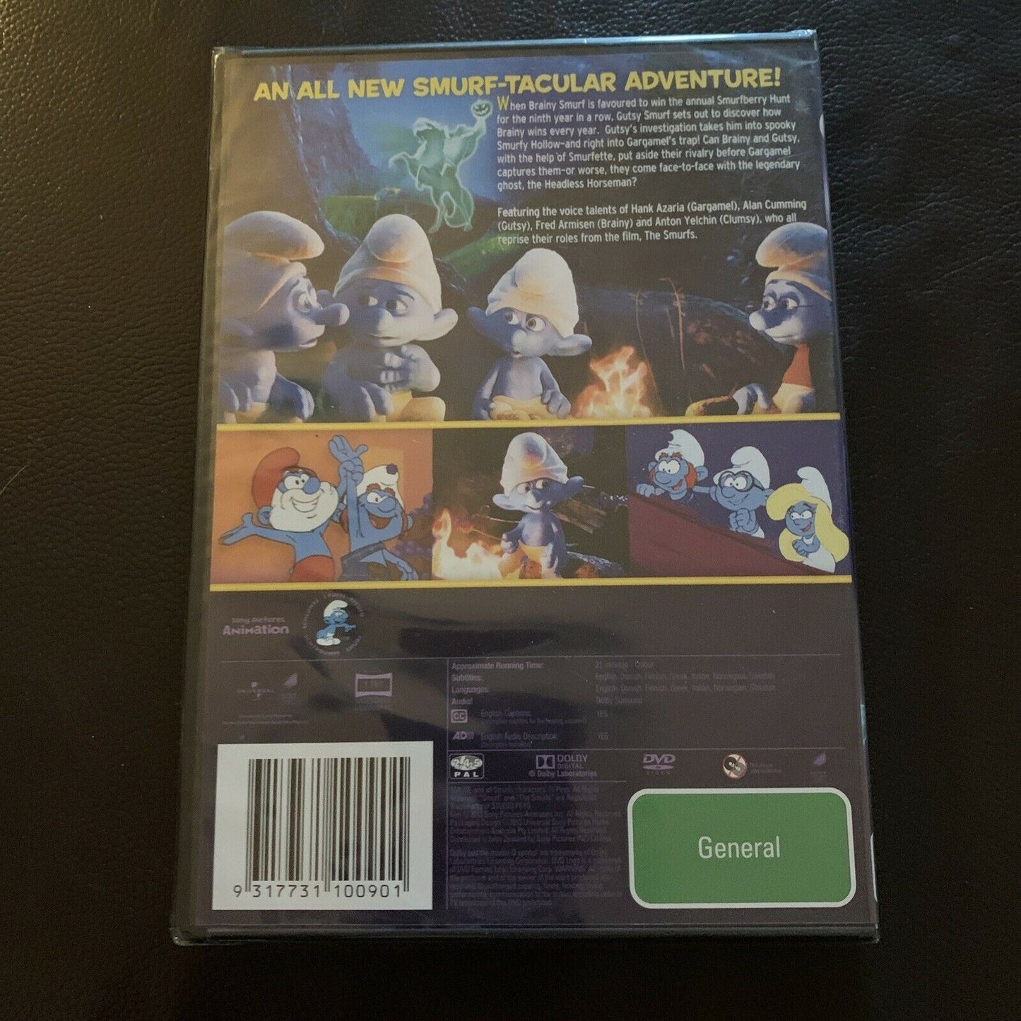 *New Sealed* The Smurfs - Legend Of Smurfy Holllow (DVD, 2013) Region 4&2