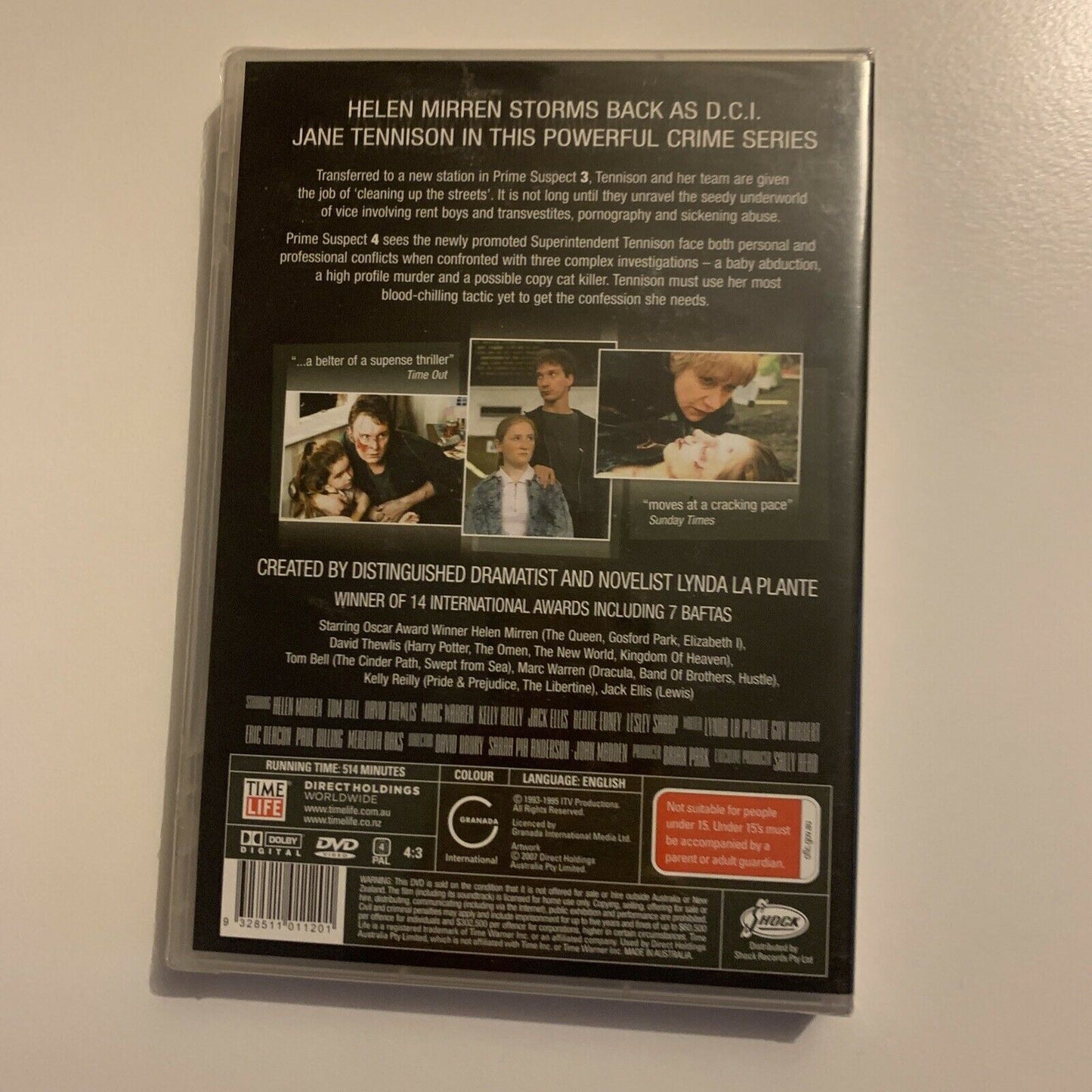 *New Sealed* Prime Suspect : Series 1,2,3,4 (DVD, 1995, 5-Disc) Helen Mirren