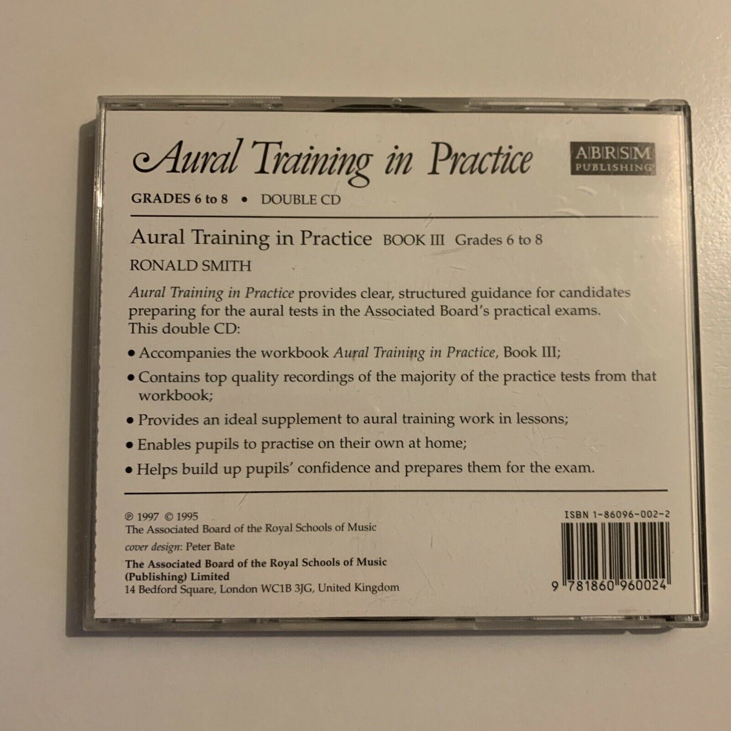 Royal Schools Of Music: Aural Training In Practice - Grades 6-8 (CD, 1997) ABRSM