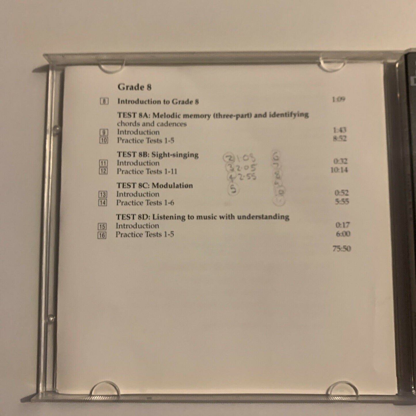 Royal Schools Of Music: Aural Training In Practice - Grades 6-8 (CD, 1997) ABRSM
