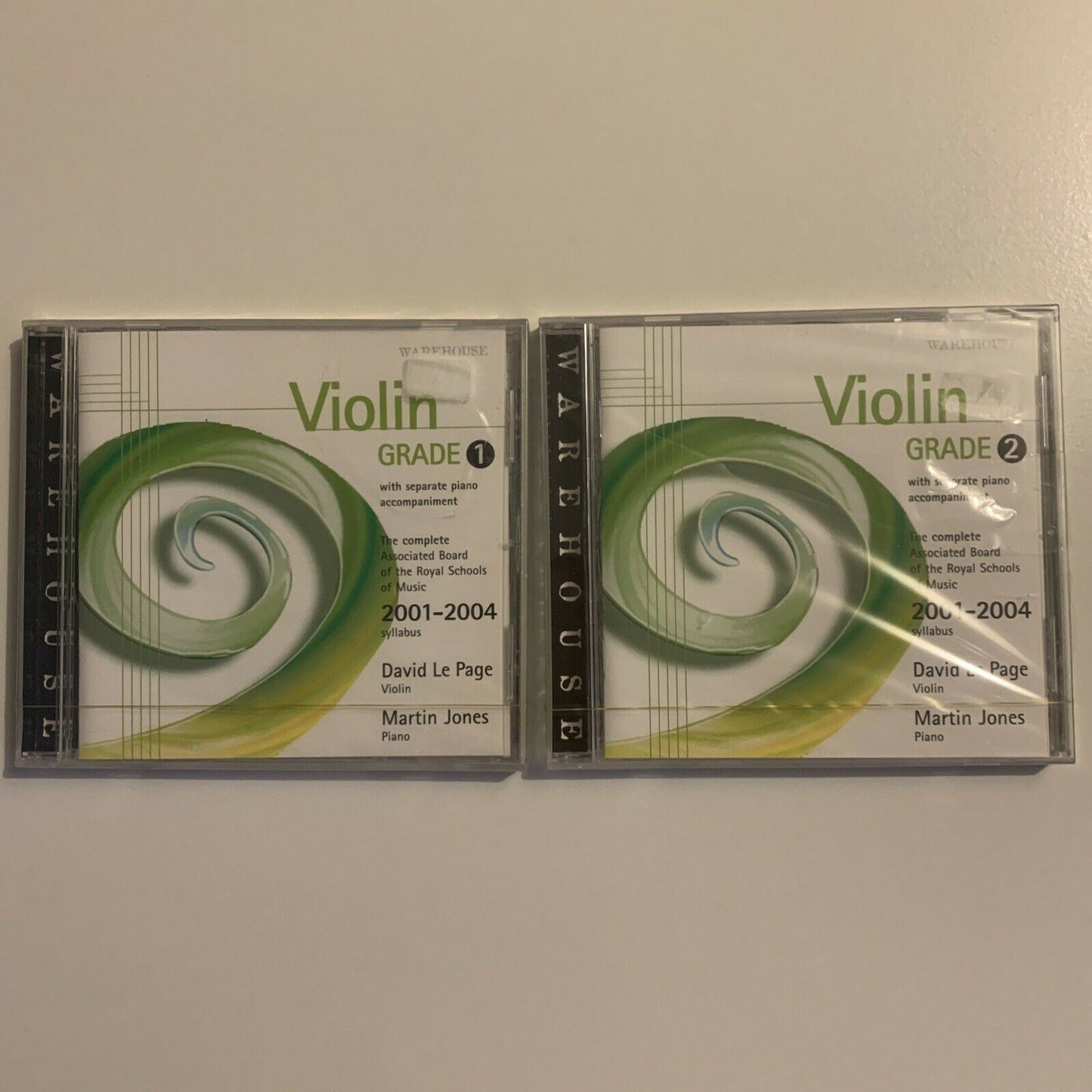 *New Sealed* Royal Schools Of Music: Violin Grade 1 & 2 2001-2004 Syllabus CD