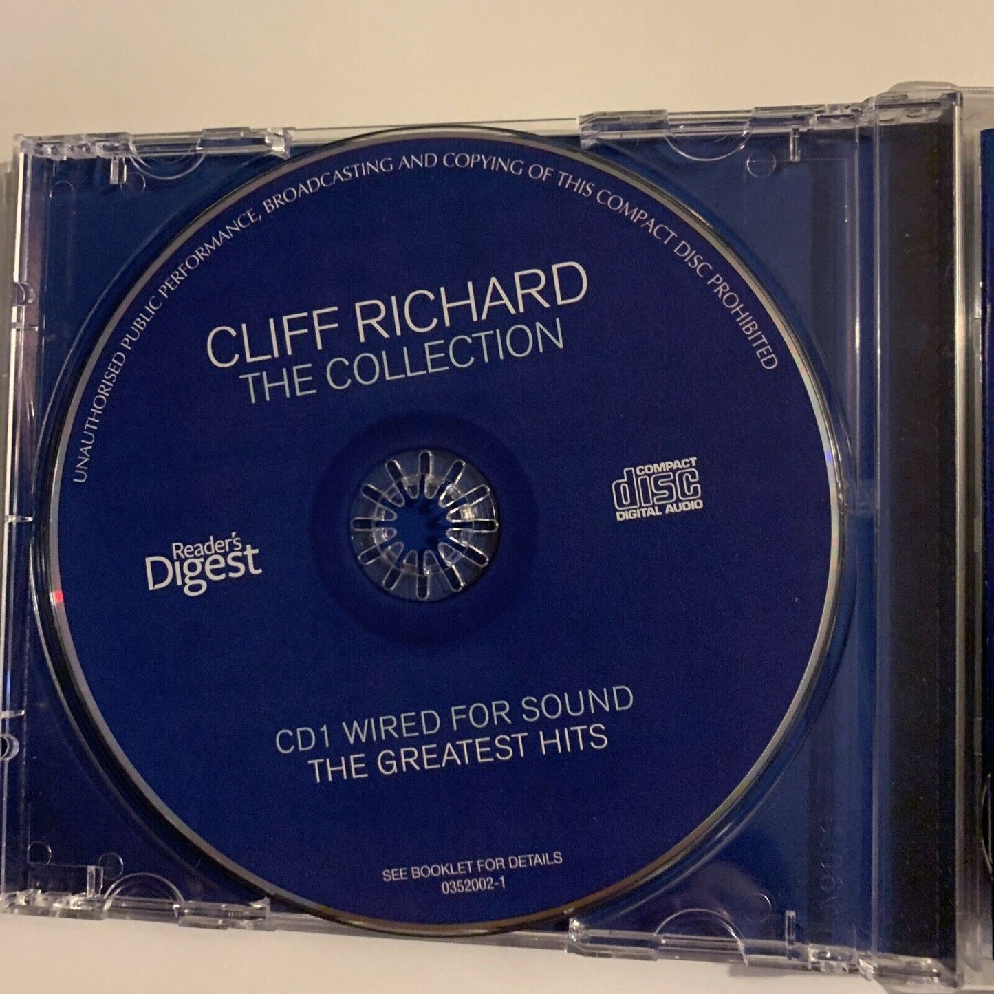 Cliff Richard - The Collection (CD, 2011, 4-Disc) Reader's Digest