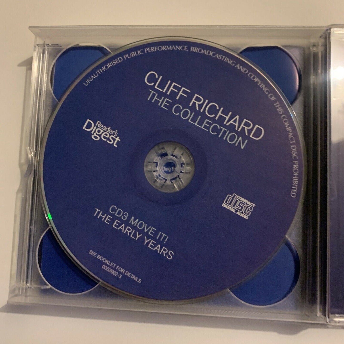 Cliff Richard - The Collection (CD, 2011, 4-Disc) Reader's Digest
