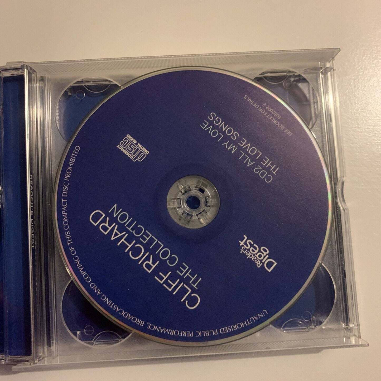 Cliff Richard - The Collection (CD, 2011, 4-Disc) Reader's Digest